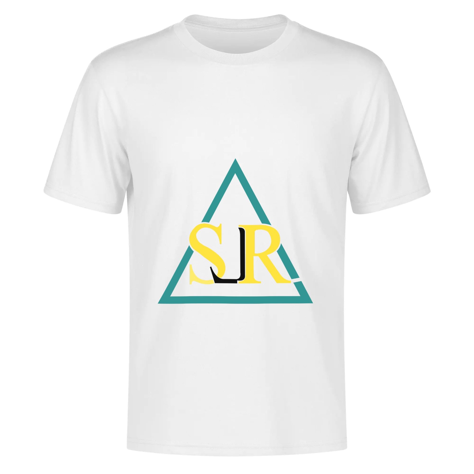 SLR Red/White Triangle Cotton Front & Back T-Shirt - Image 12