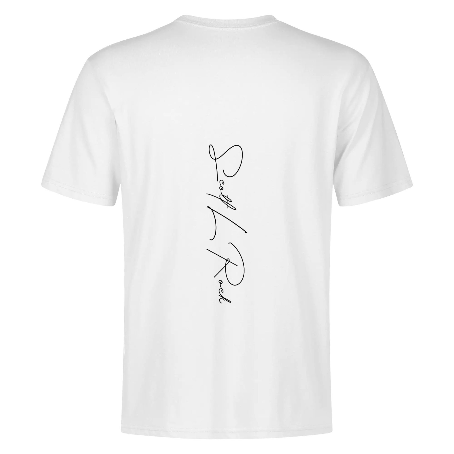SLR Red, White, Blue Logo Men’s Cotton Front & Back T-Shirt - Image 6