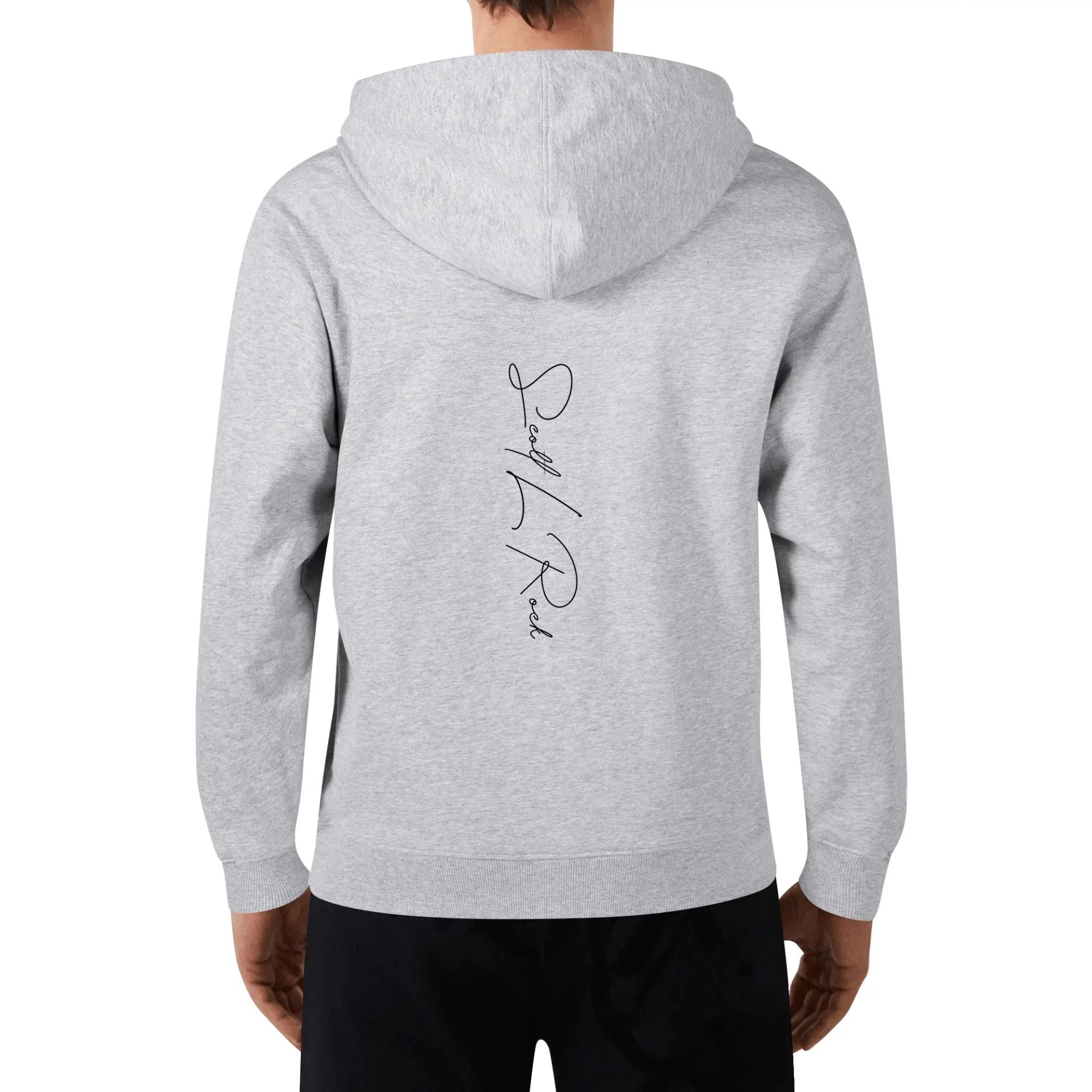 SLR White/Black/Gold Tri-Angle Logo Men's Hoodie - Image 4