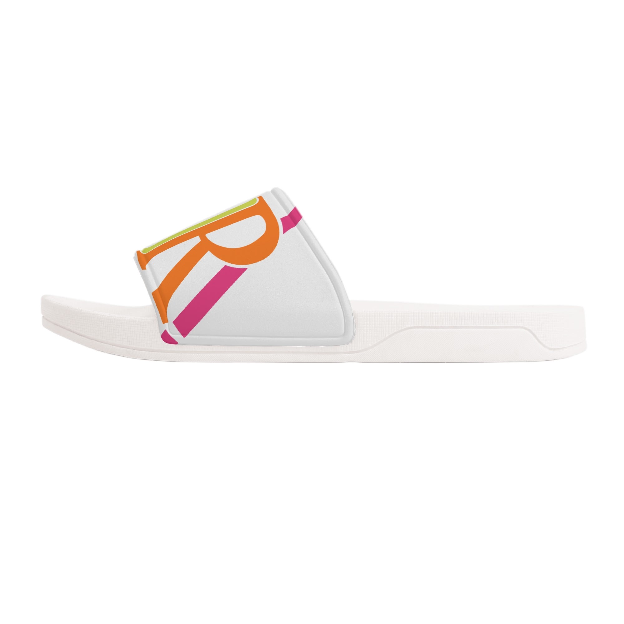SLR WOMEN’S PINK TRI-COLOR LOGO SLIDES - Image 4
