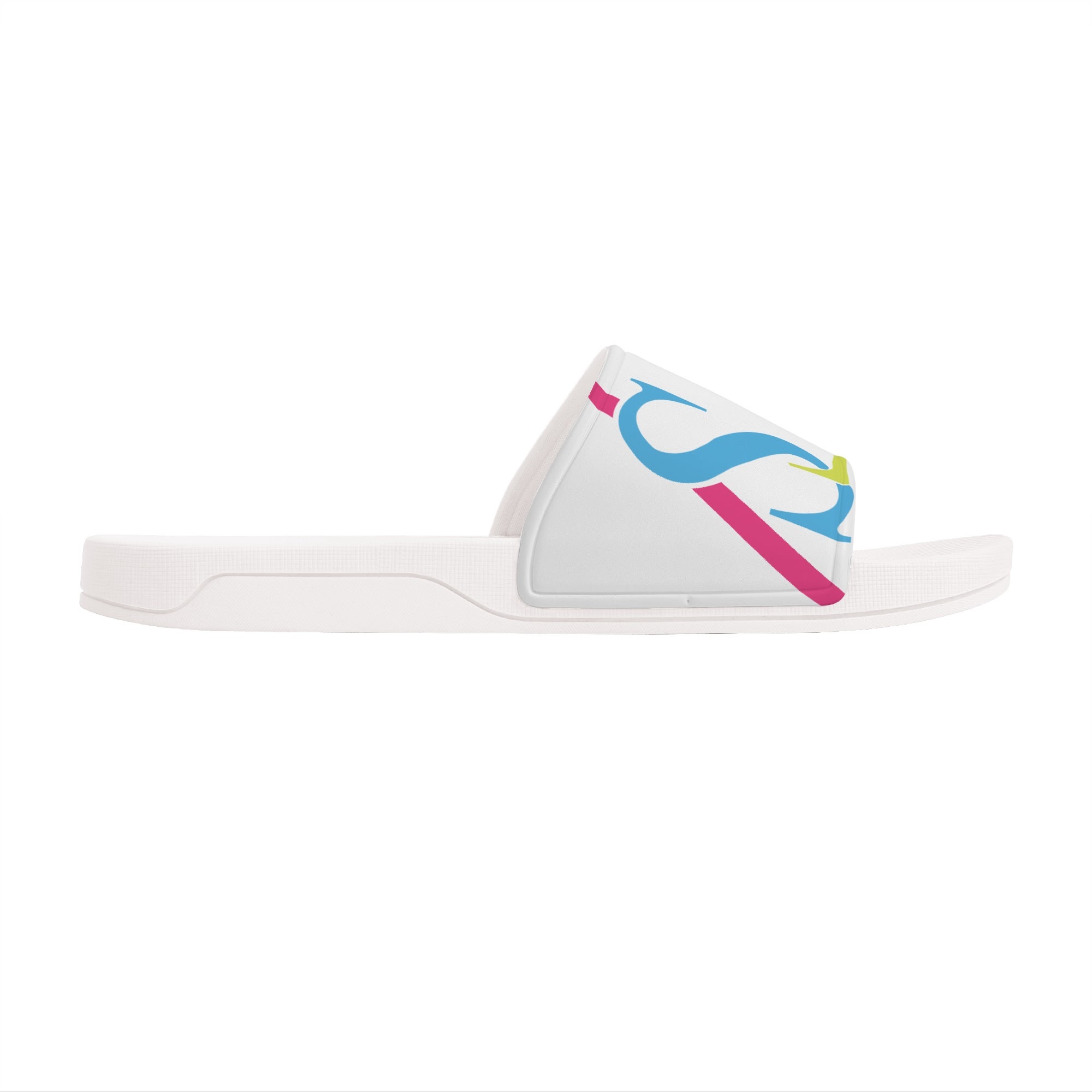 SLR WOMEN’S PINK TRI-COLOR LOGO SLIDES - Image 5