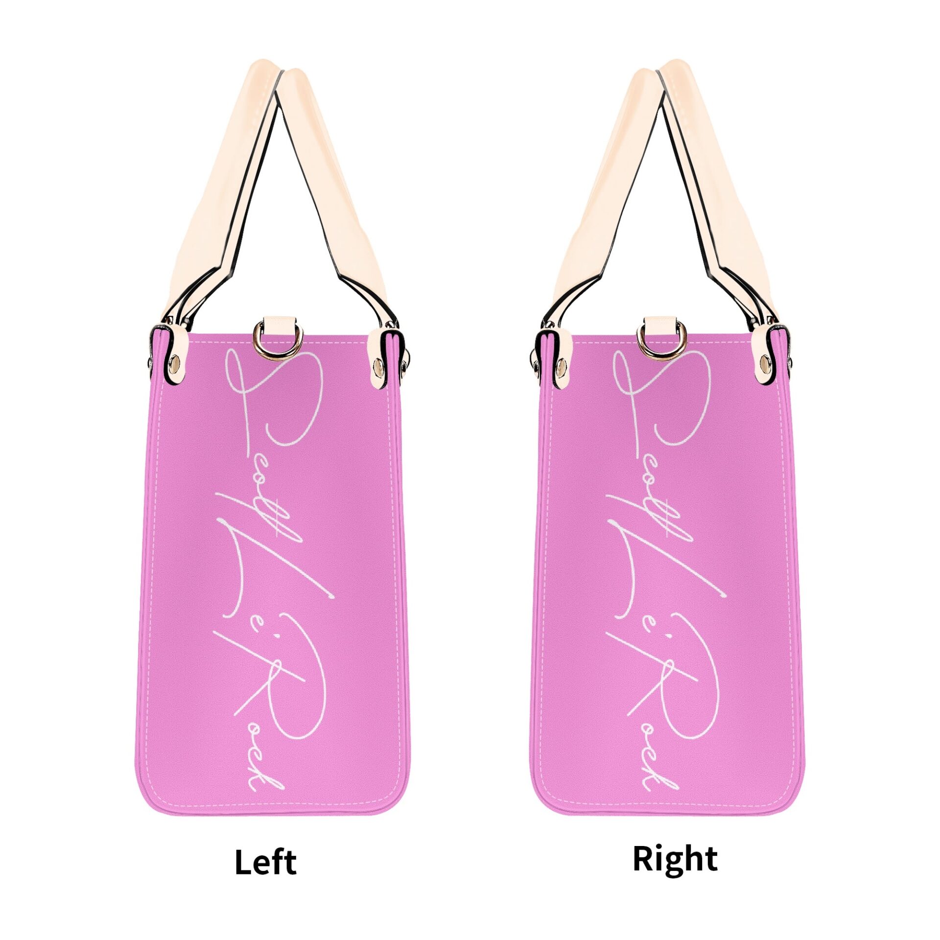 SLR WOMEN’S PINK LEATHER SCOTT BAG - Image 3