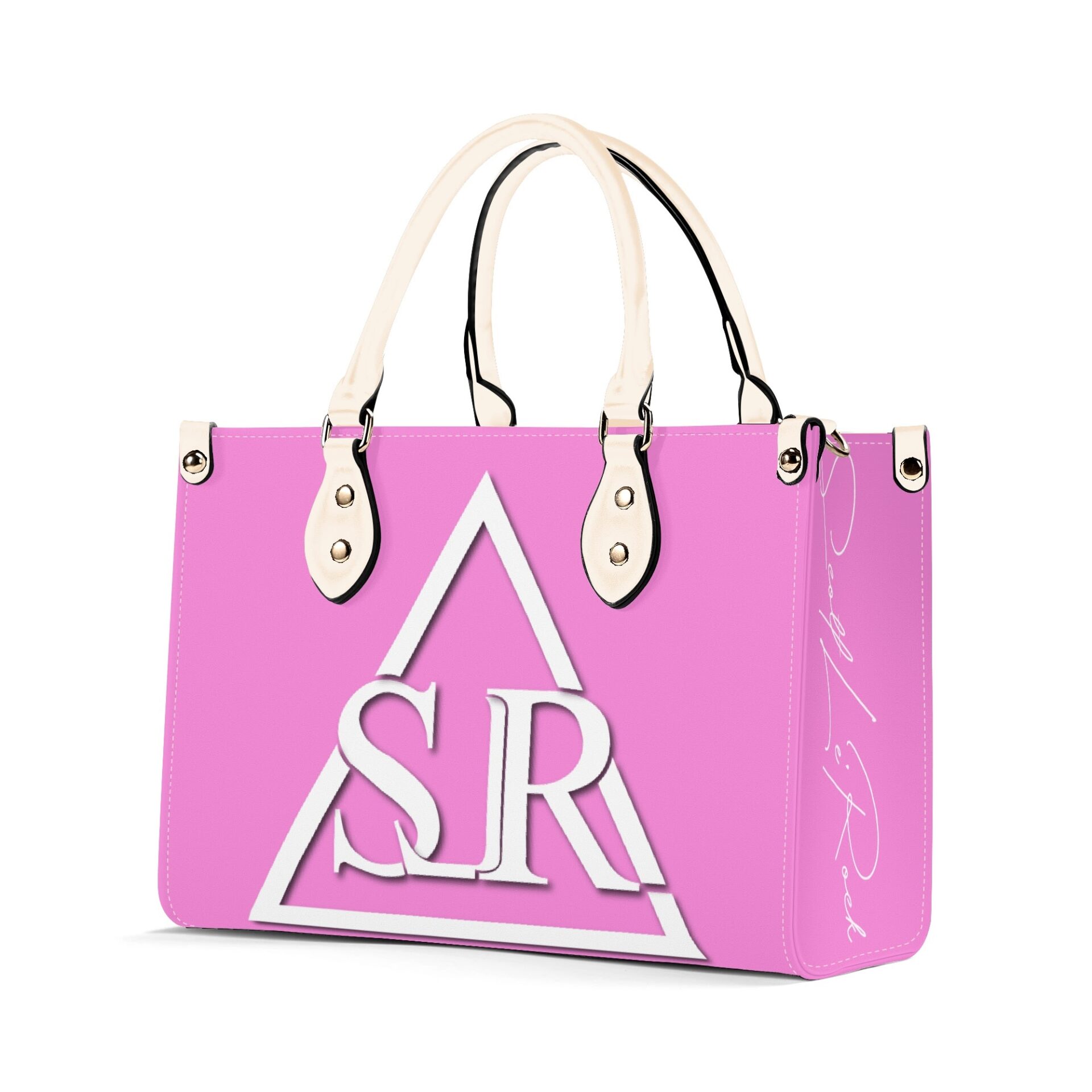 SLR WOMEN’S PINK LEATHER SCOTT BAG - Image 4