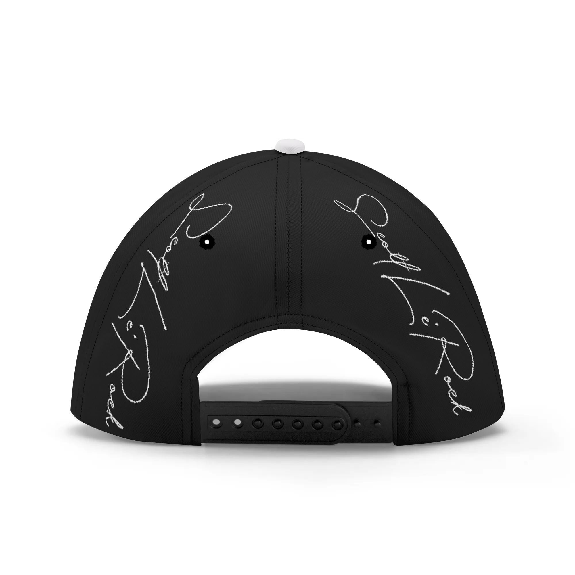 SLR BLACK/WHITE/RED Baseball Cap - Image 5