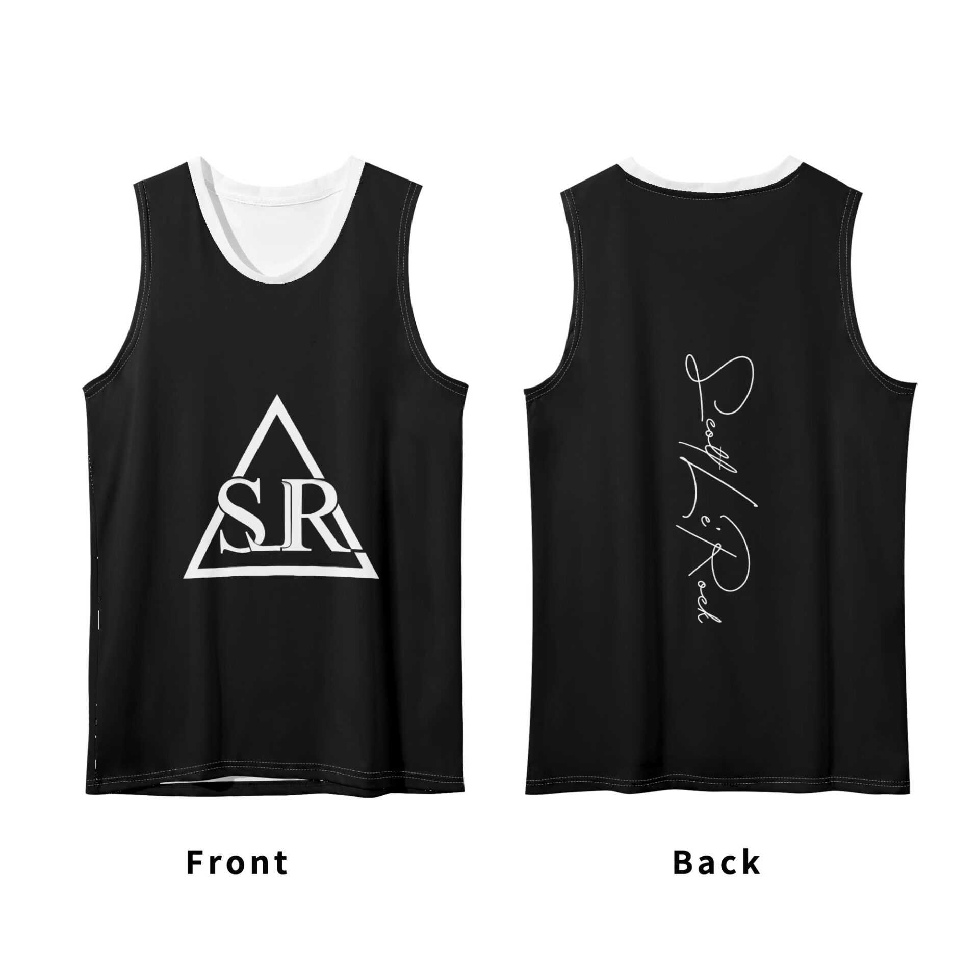 SLR Men’s BLACK Muscle T-Shirt - Image 3