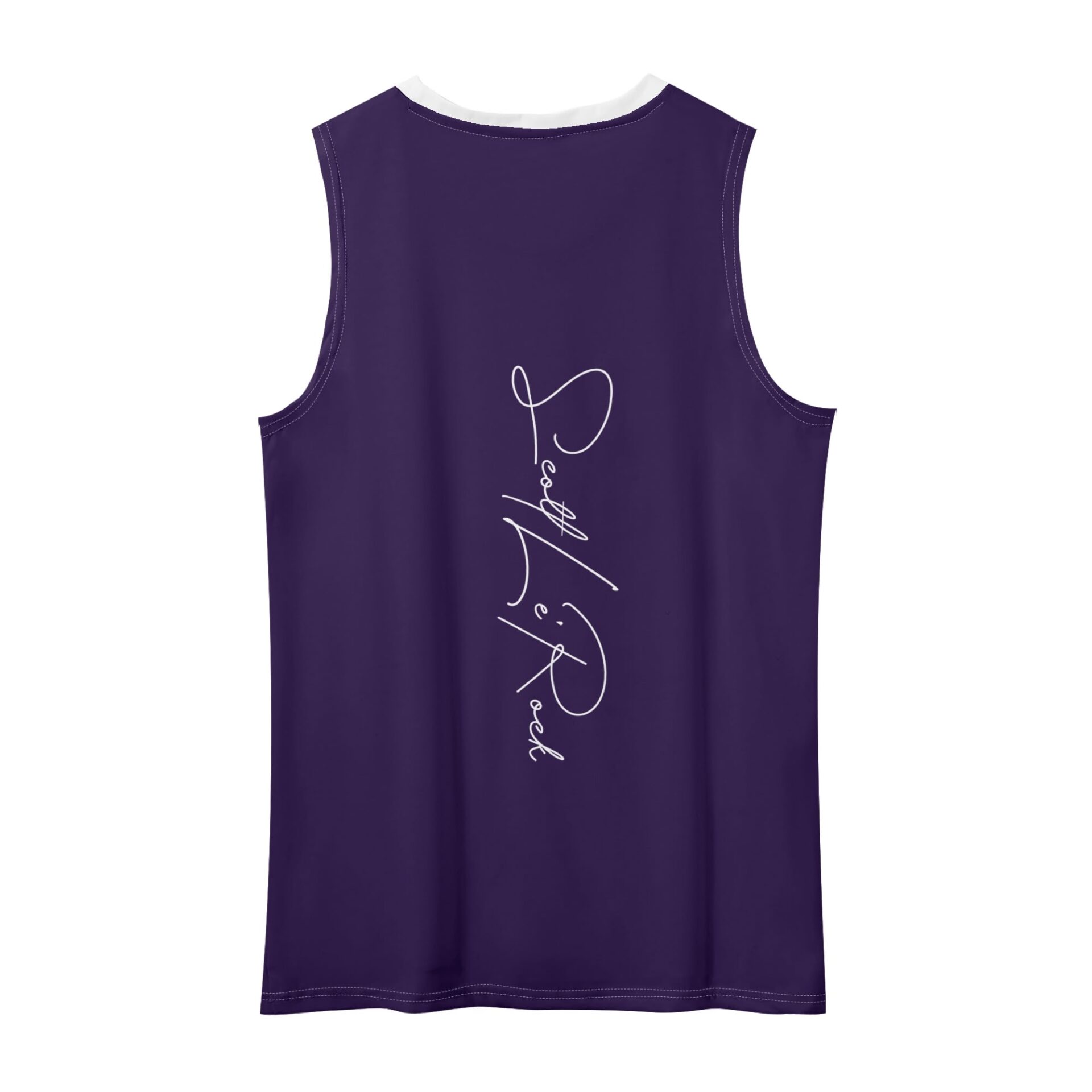 SLR Men’s NAVY BLUE Muscle T-Shirt - Image 2