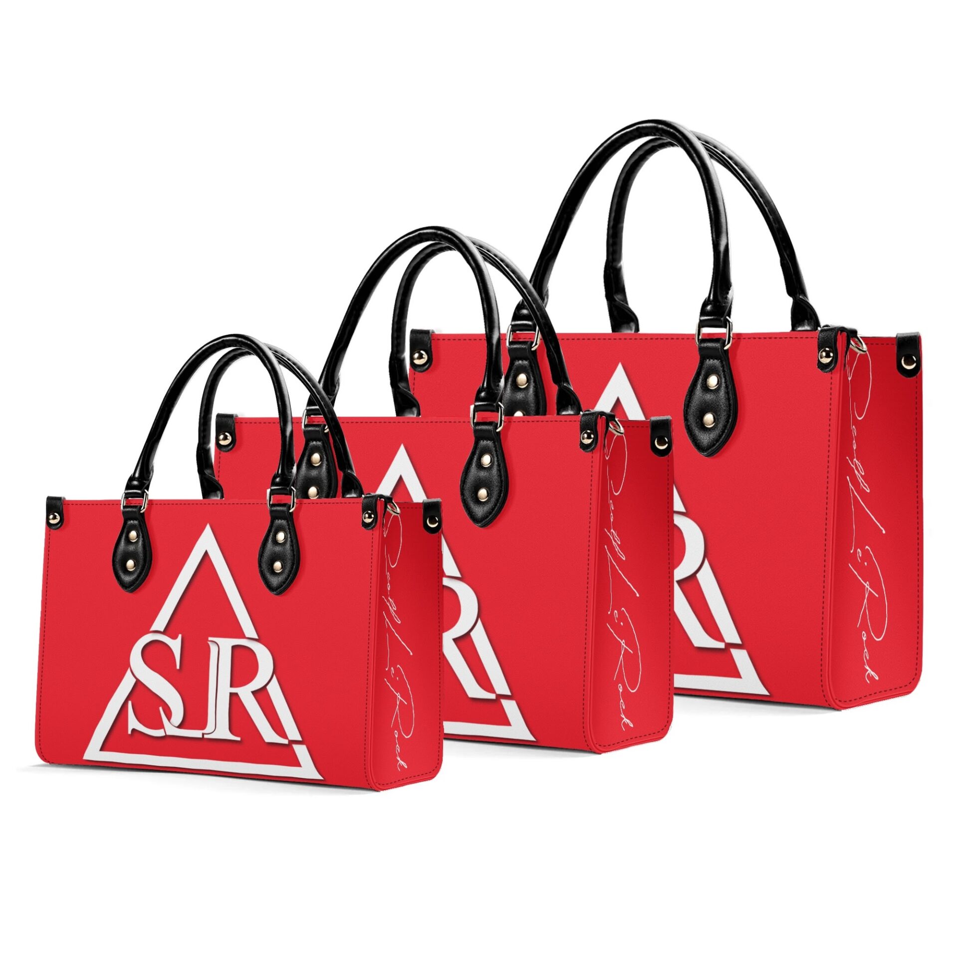 SLR WOMEN’S RED LEATHER SCOTT BAG - Image 5