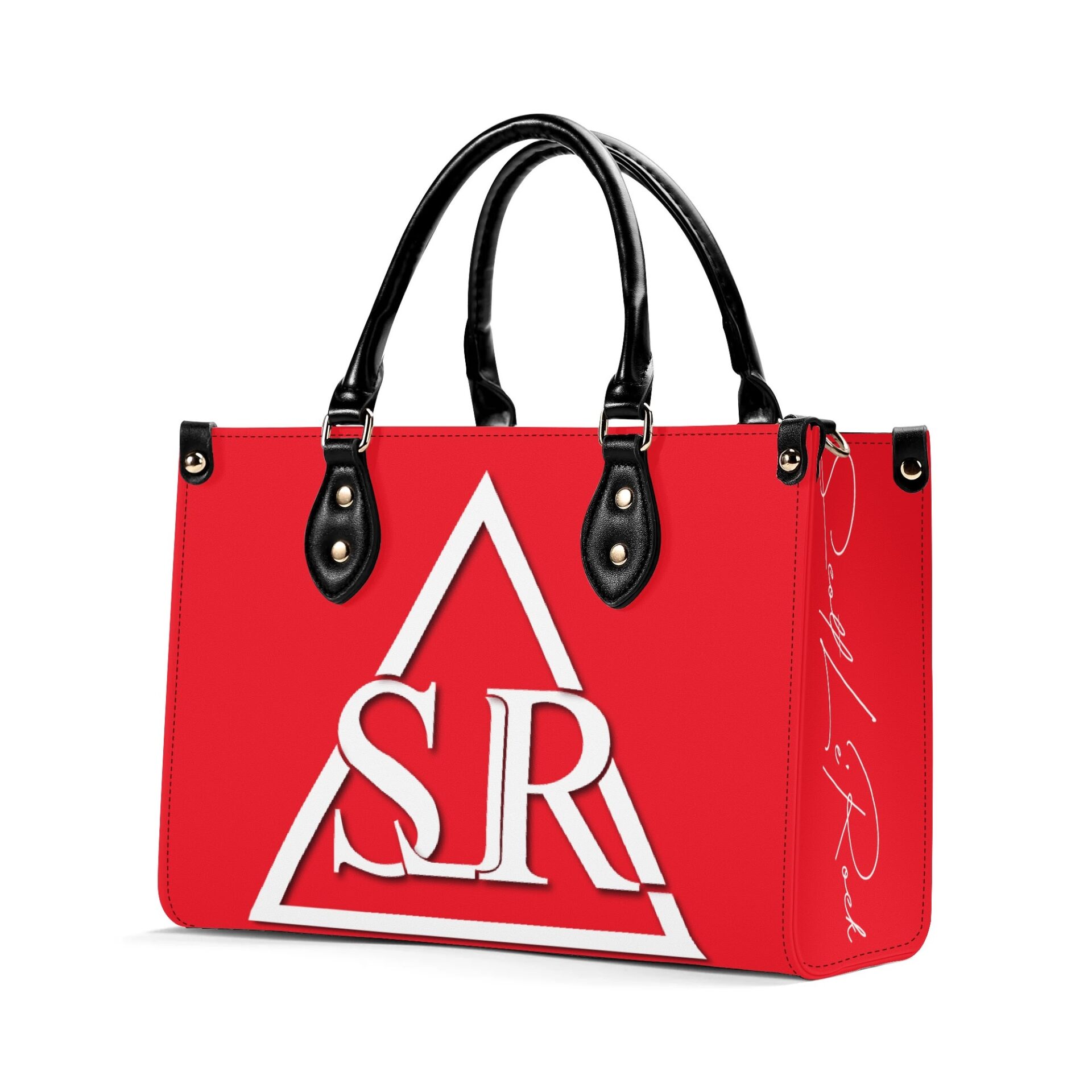 SLR WOMEN’S RED LEATHER SCOTT BAG - Image 3