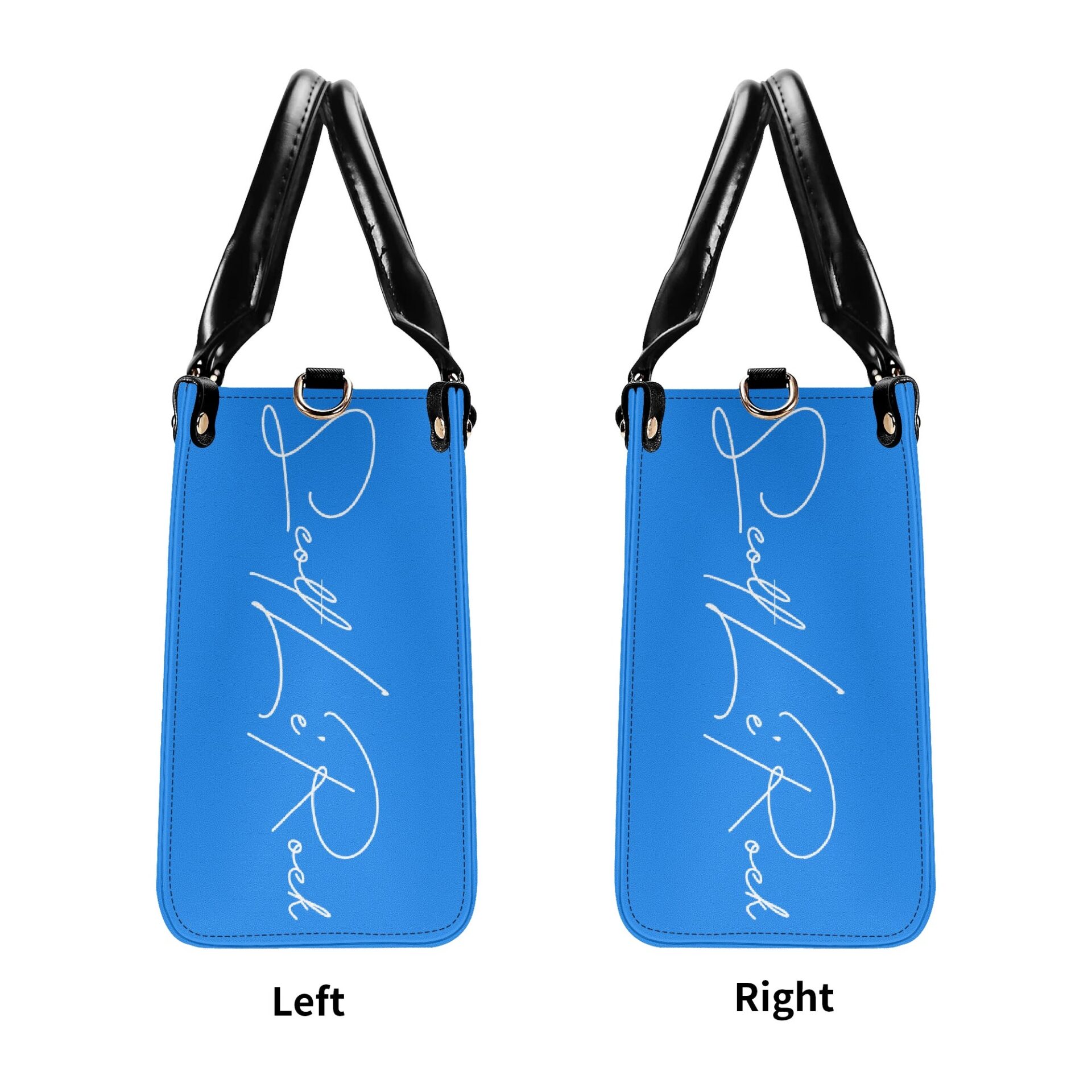 SLR WOMEN’S POWDER BLUE LEATHER SCOTT BAG - Image 3