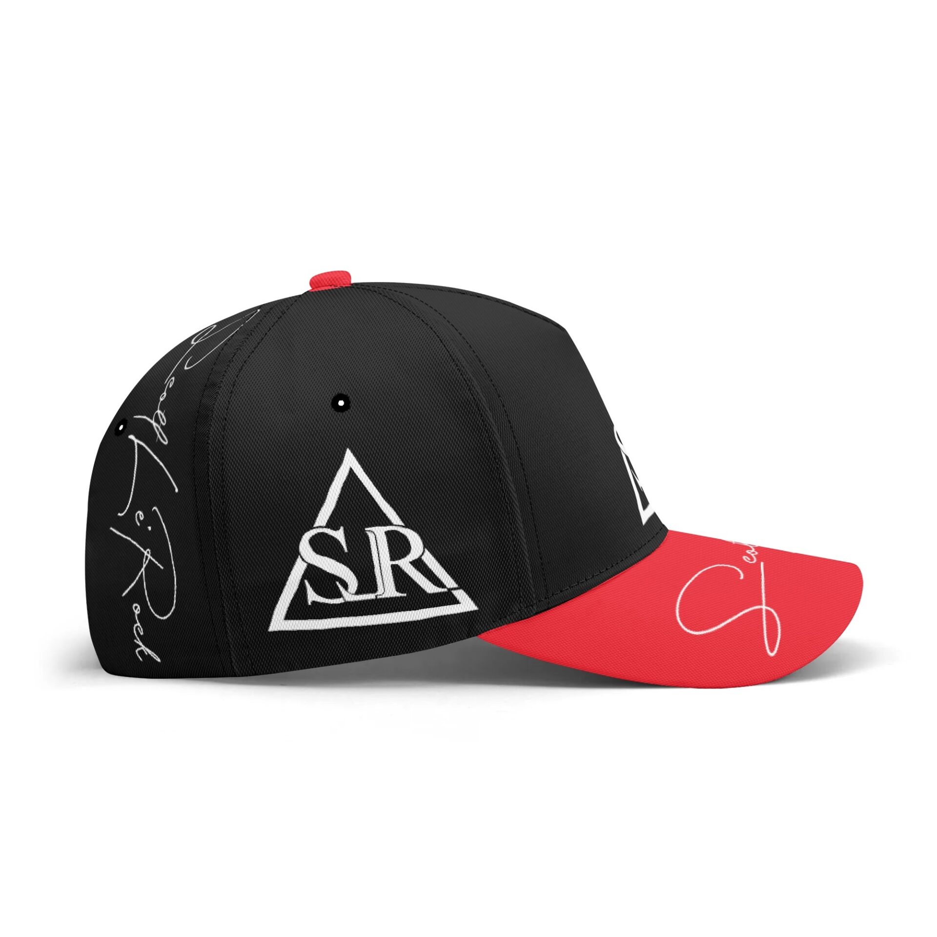 SLR BLACK/RED Baseball Cap - Image 4