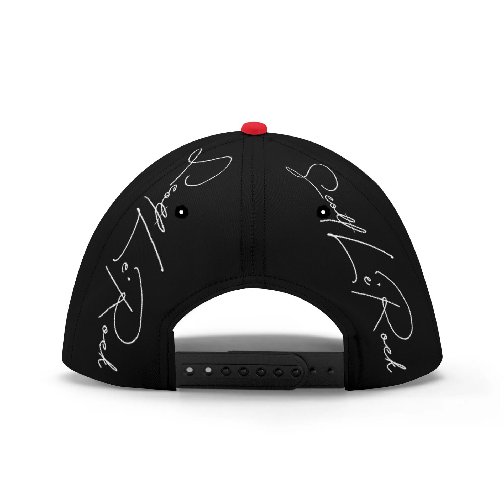 SLR BLACK/RED Baseball Cap - Image 5