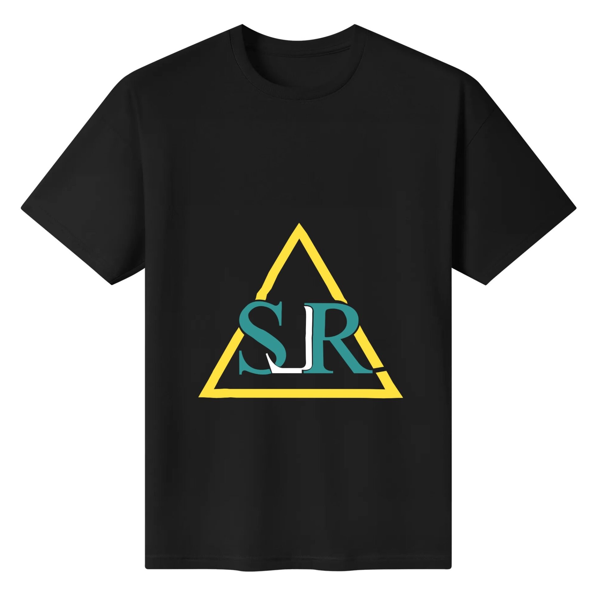 SLR GOLD/GREEN/WHITE TRI-ANGLE T Shirt - Image 2