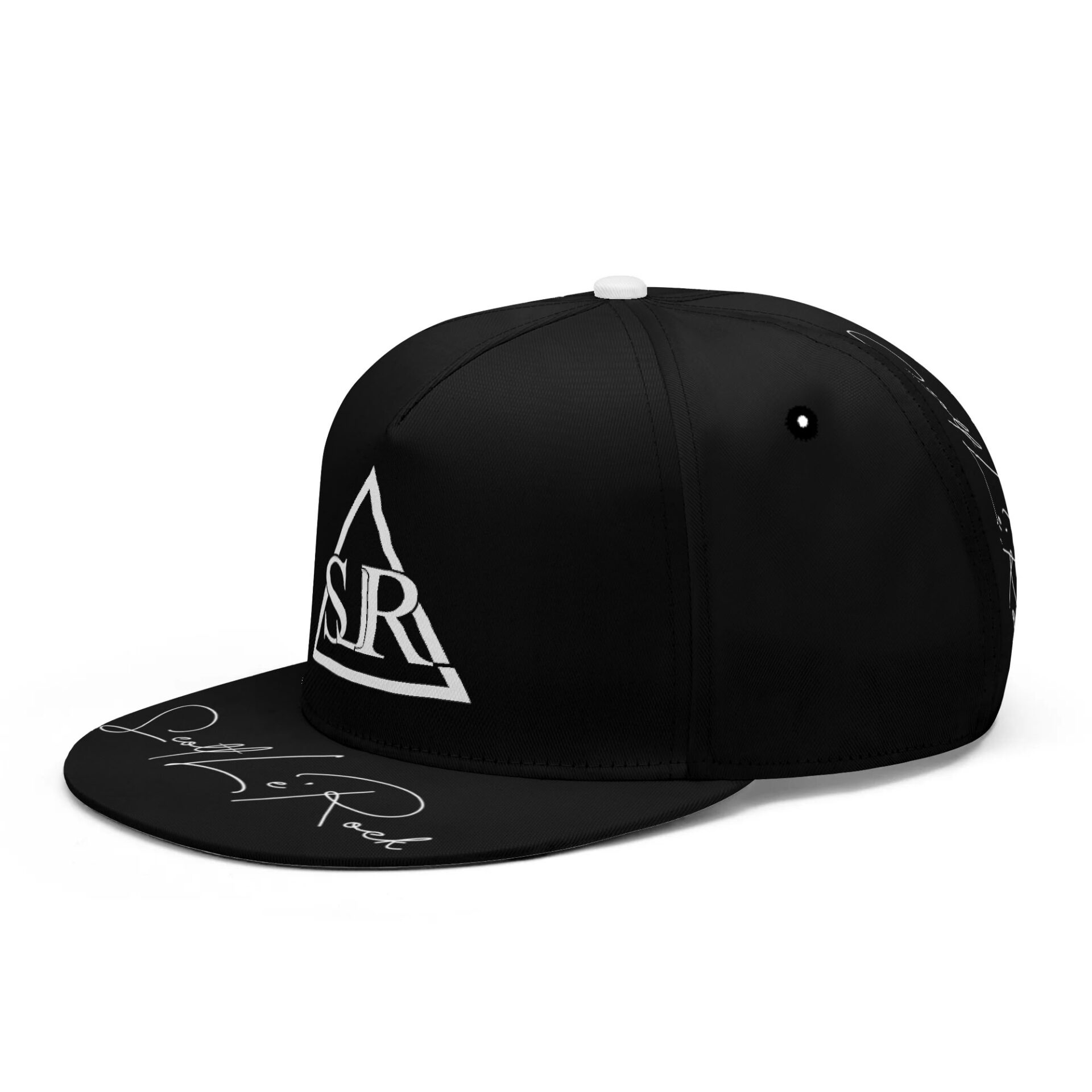 SLR BLACK, WHITE TRI-ANGLE Snapbacks - Image 2