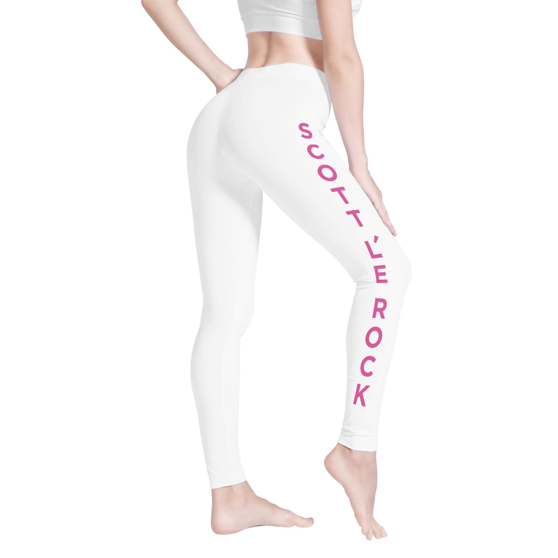 SLR Women’s White/Pink Leggings
