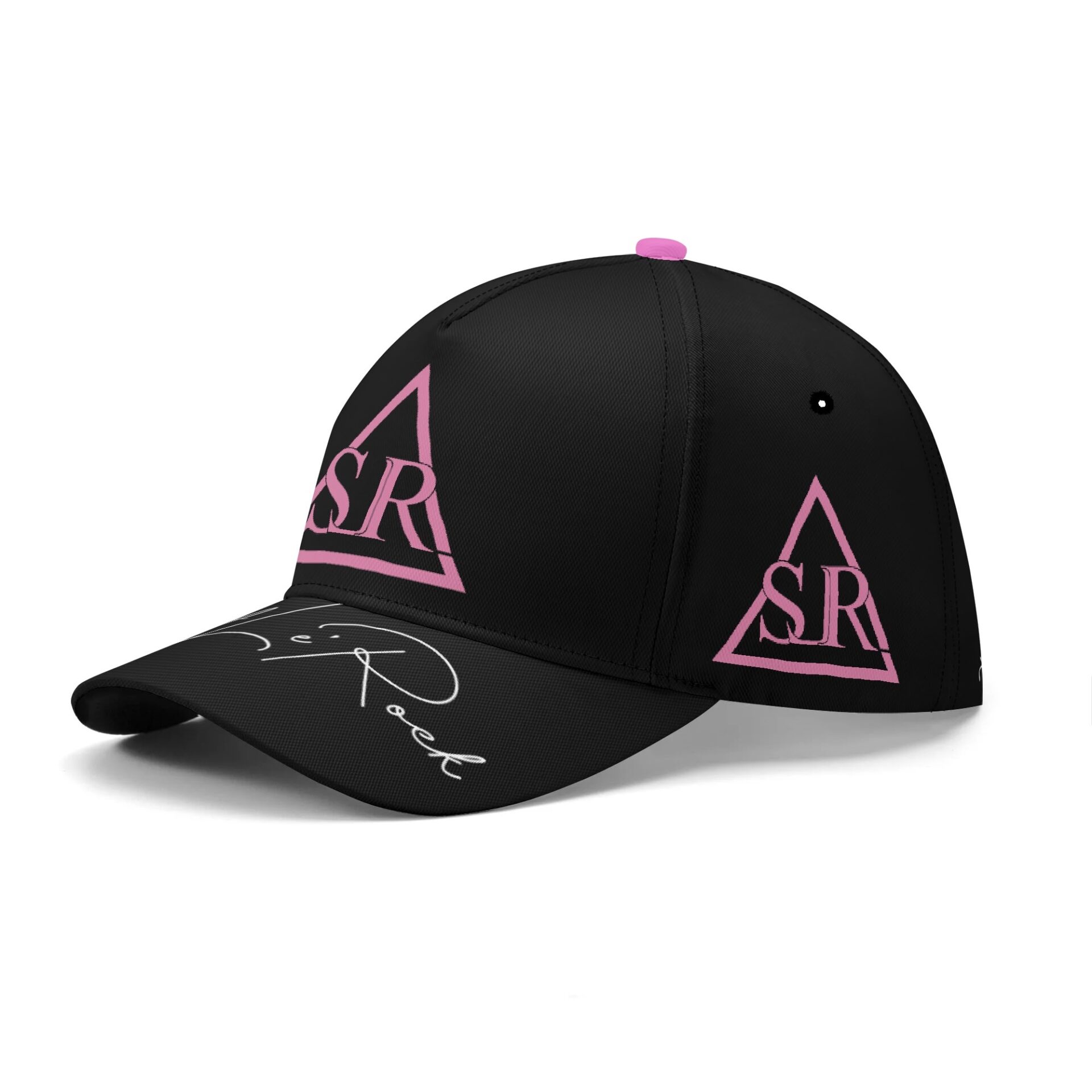 SLR BLACK/PINK Baseball Cap - Image 2