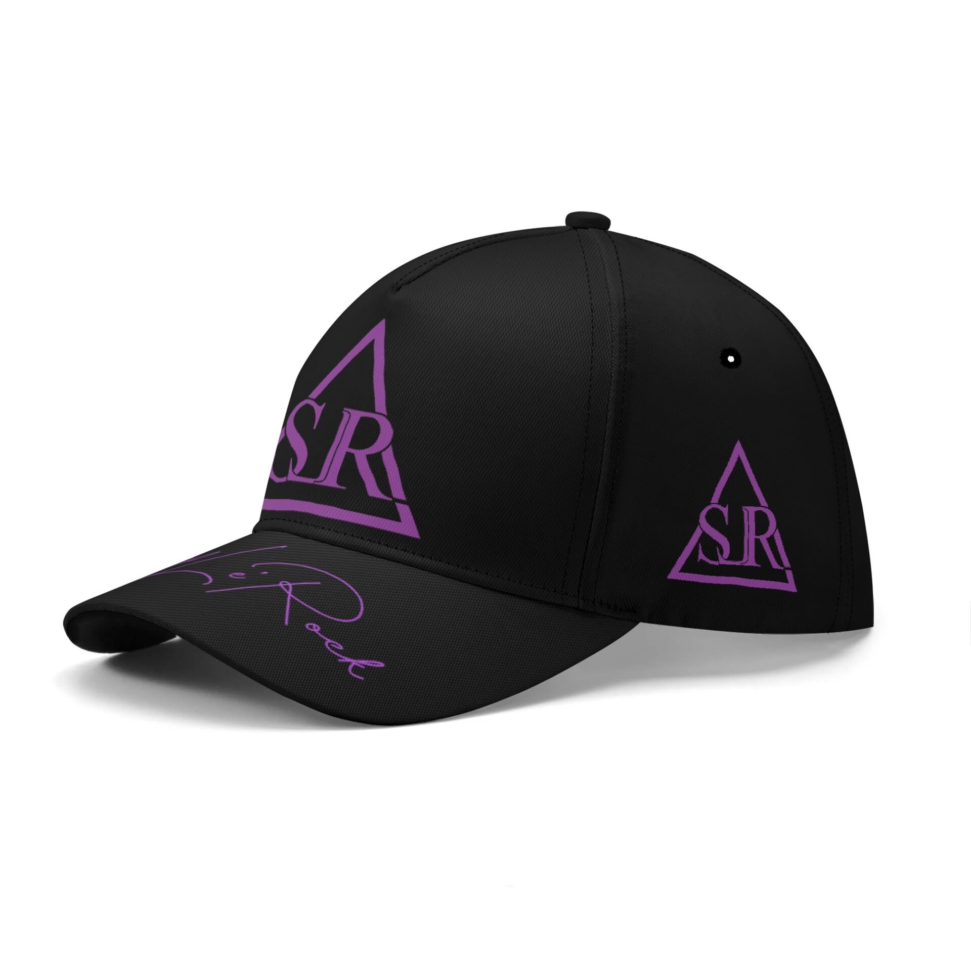 SLR Black/Purple Women’s Baseball Cap - Image 2