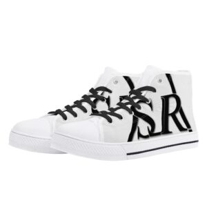 SLR Men's Black Triangle High Top Shoes