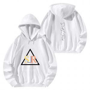SLR WHITE/BLACK & ORANGE Hoodie
