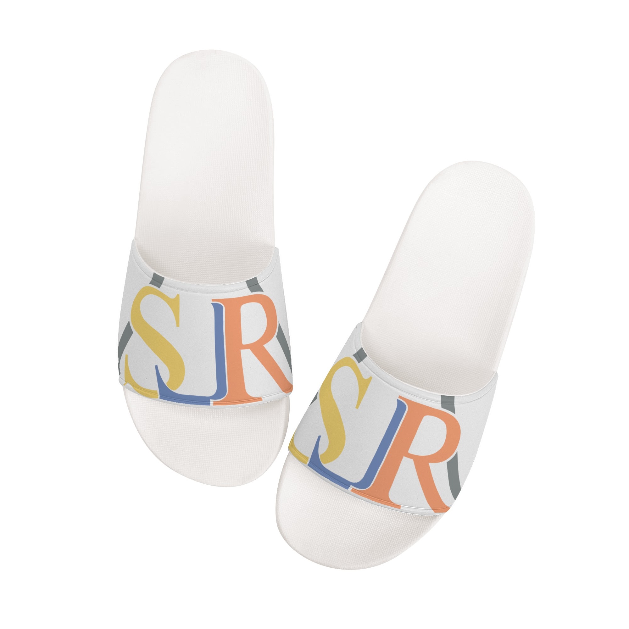 SLR MEN'S GOLD TRI-COLOR LOGO slides - Image 3