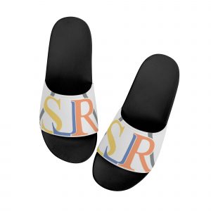 SLR MEN'S GOLD TRI-COLOR LOGO slides