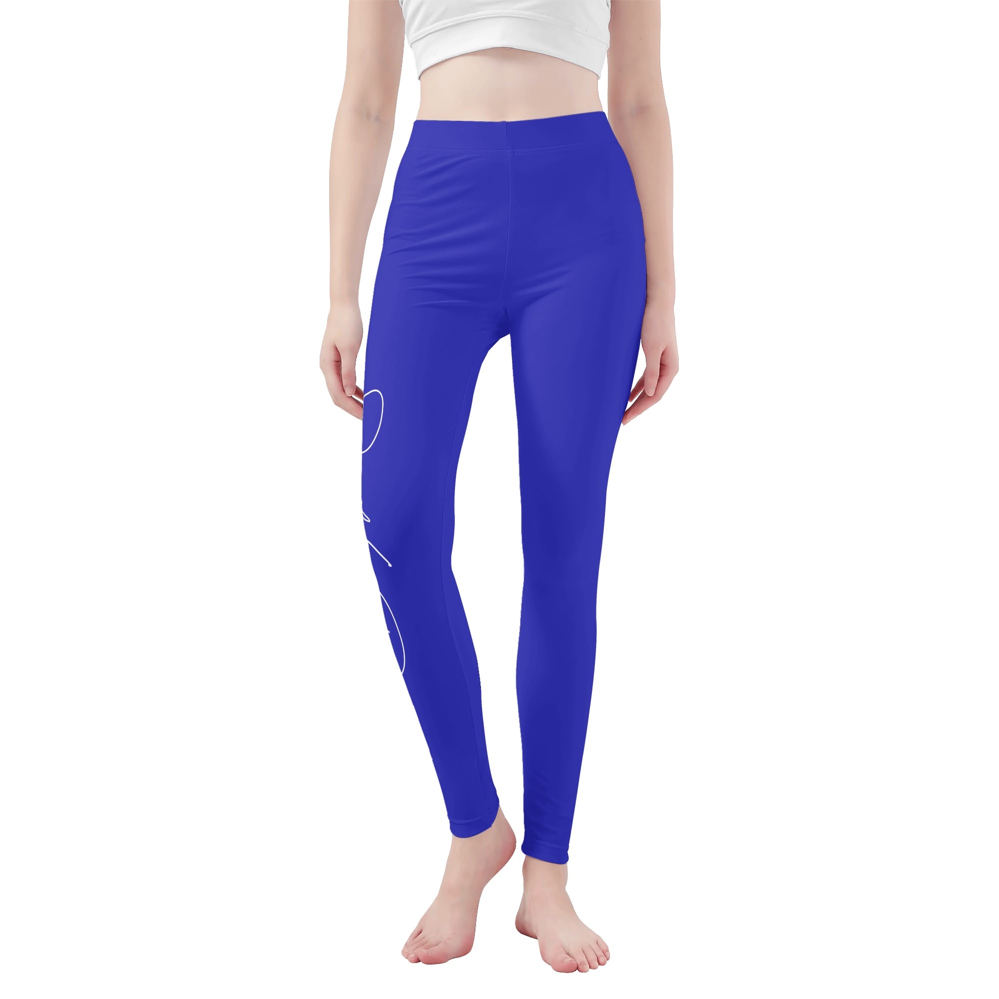 SLR ROYAL BLUE Women's Leggings - Image 3