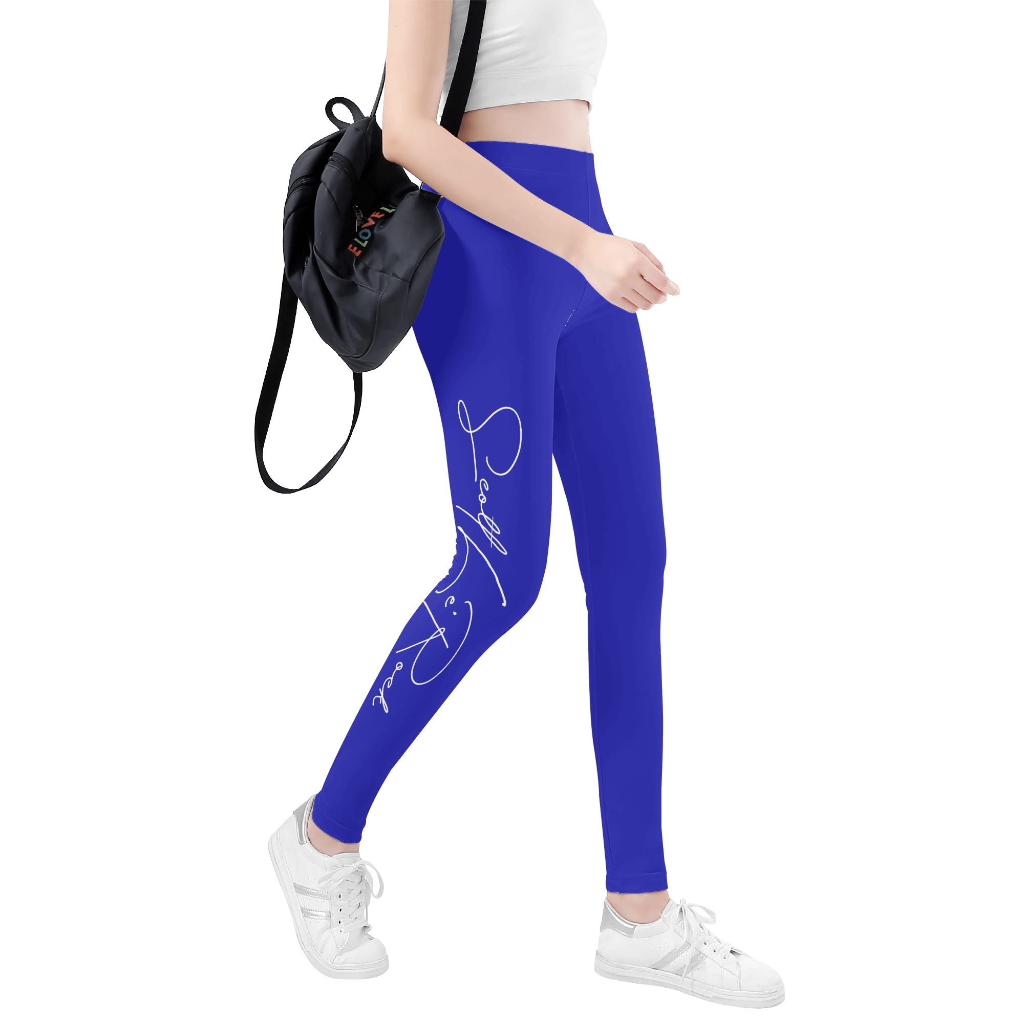 SLR ROYAL BLUE Women's Leggings - Image 4