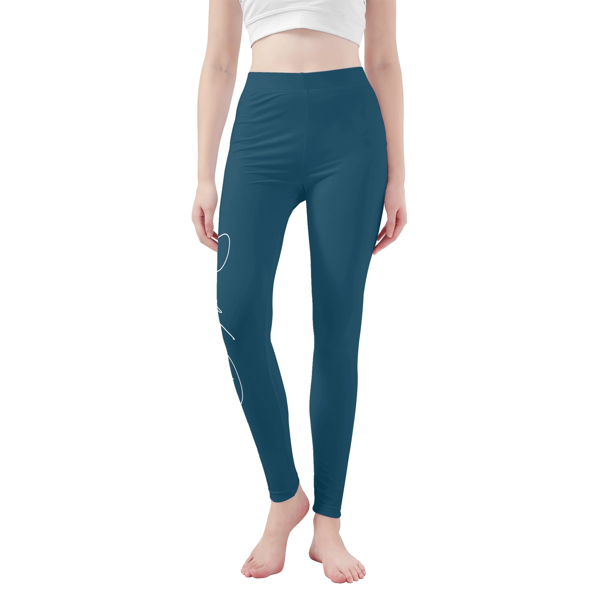 SLR NAVY BLUE Women's Leggings - Image 3