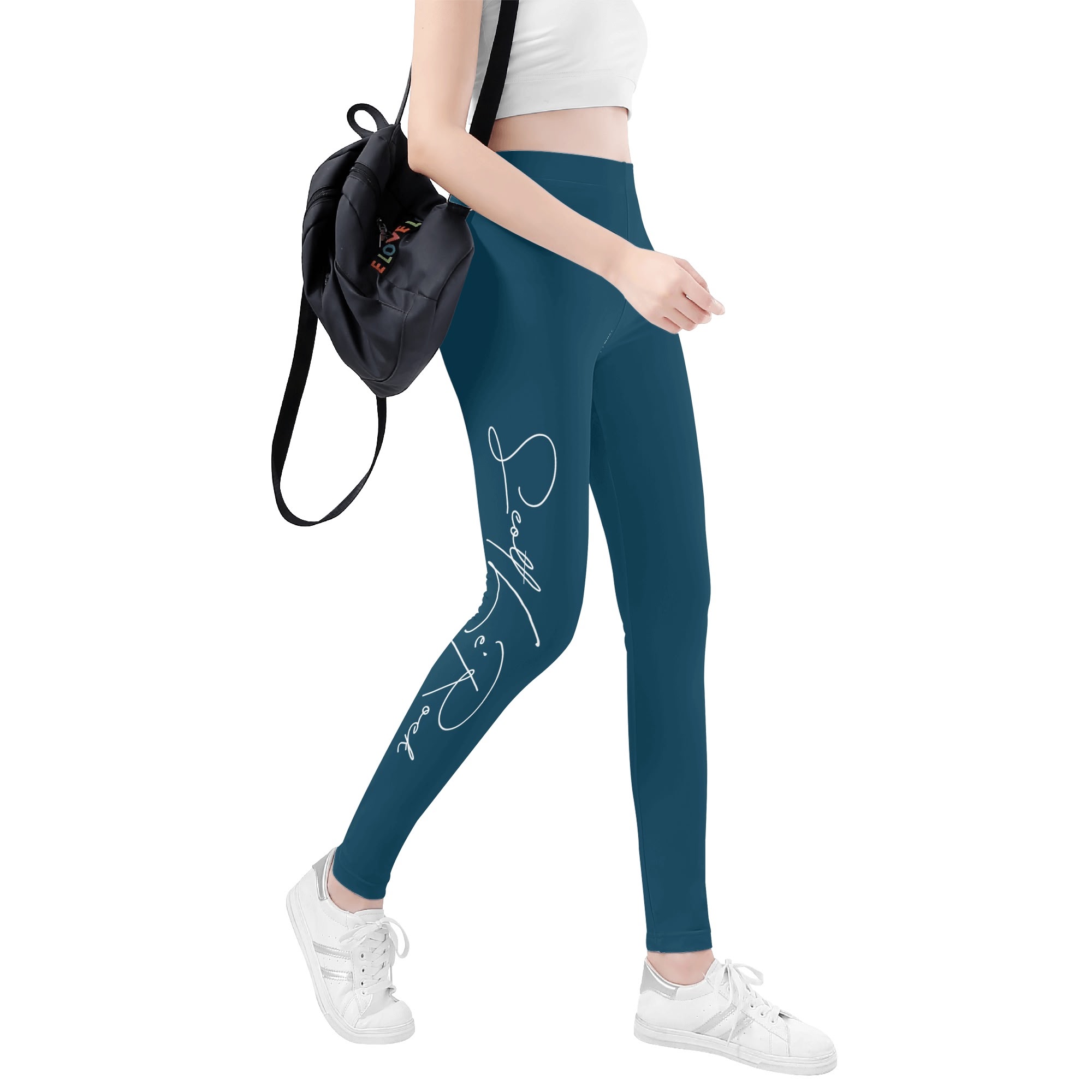 SLR NAVY BLUE Women's Leggings - Image 4
