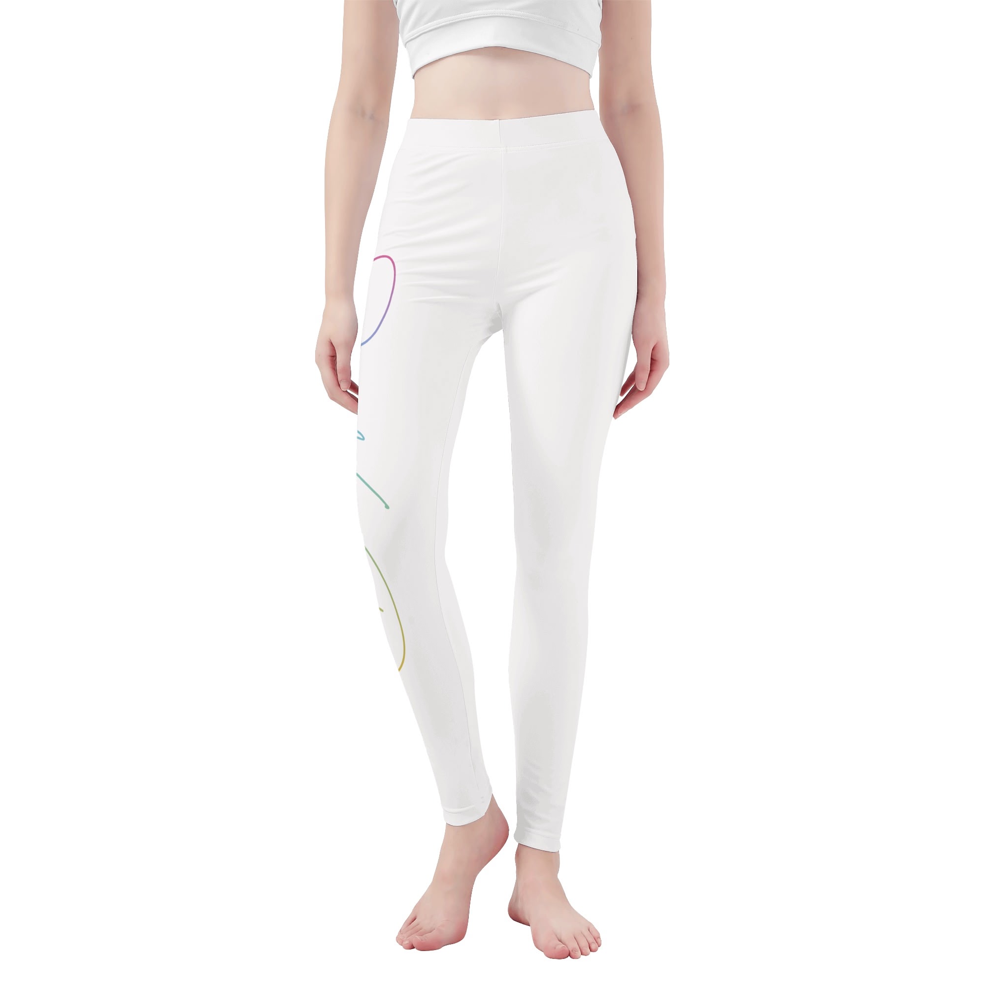SLR WHITE Women's Leggings - Image 3
