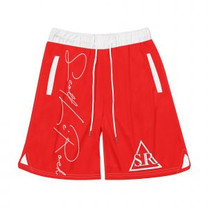 SLR Men' RED Swim Trunks