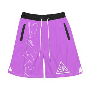 SLR Men's PURPLE/BLACK Swim Trunks