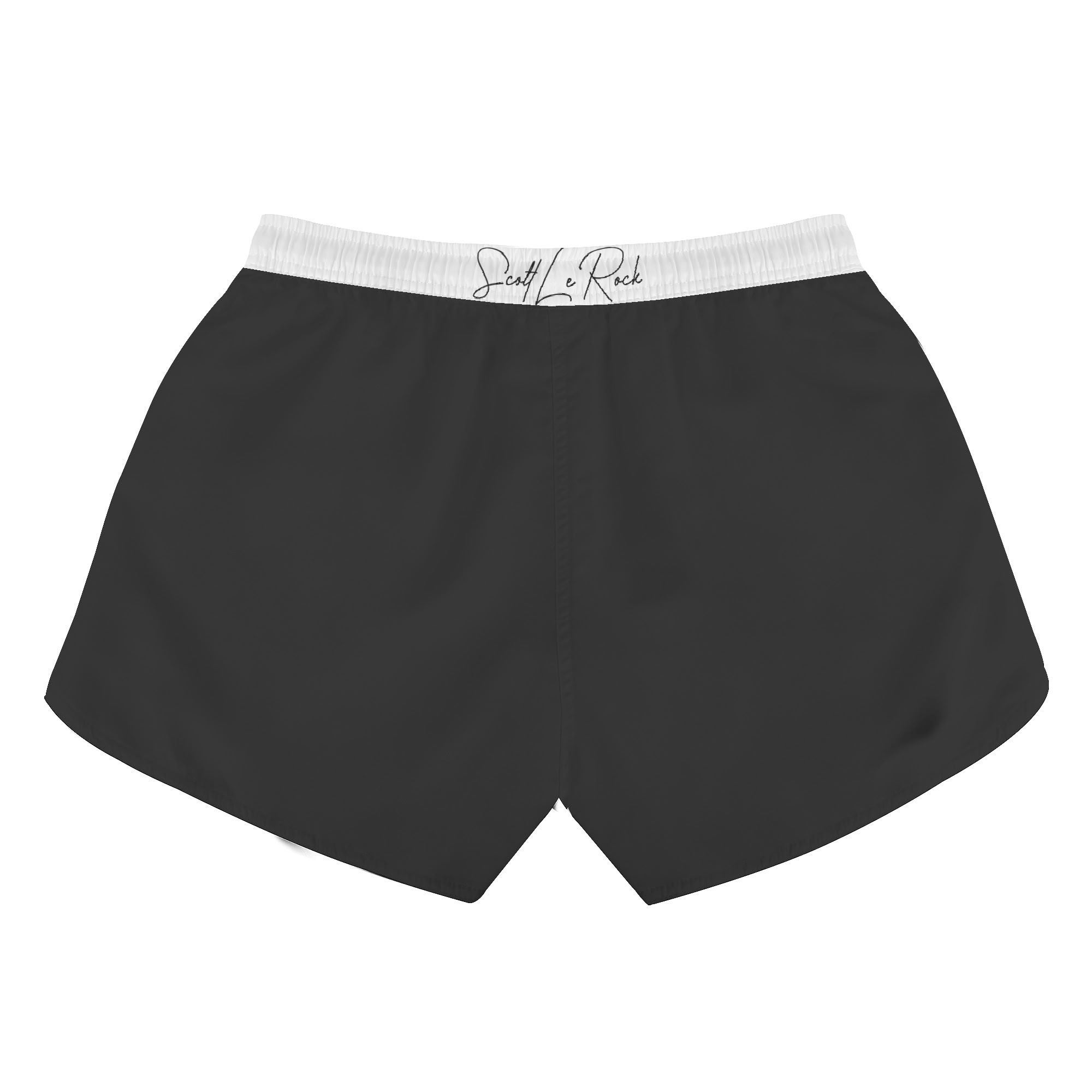 SLR BLACK/WHITE Women's Beach Shorts - Image 2
