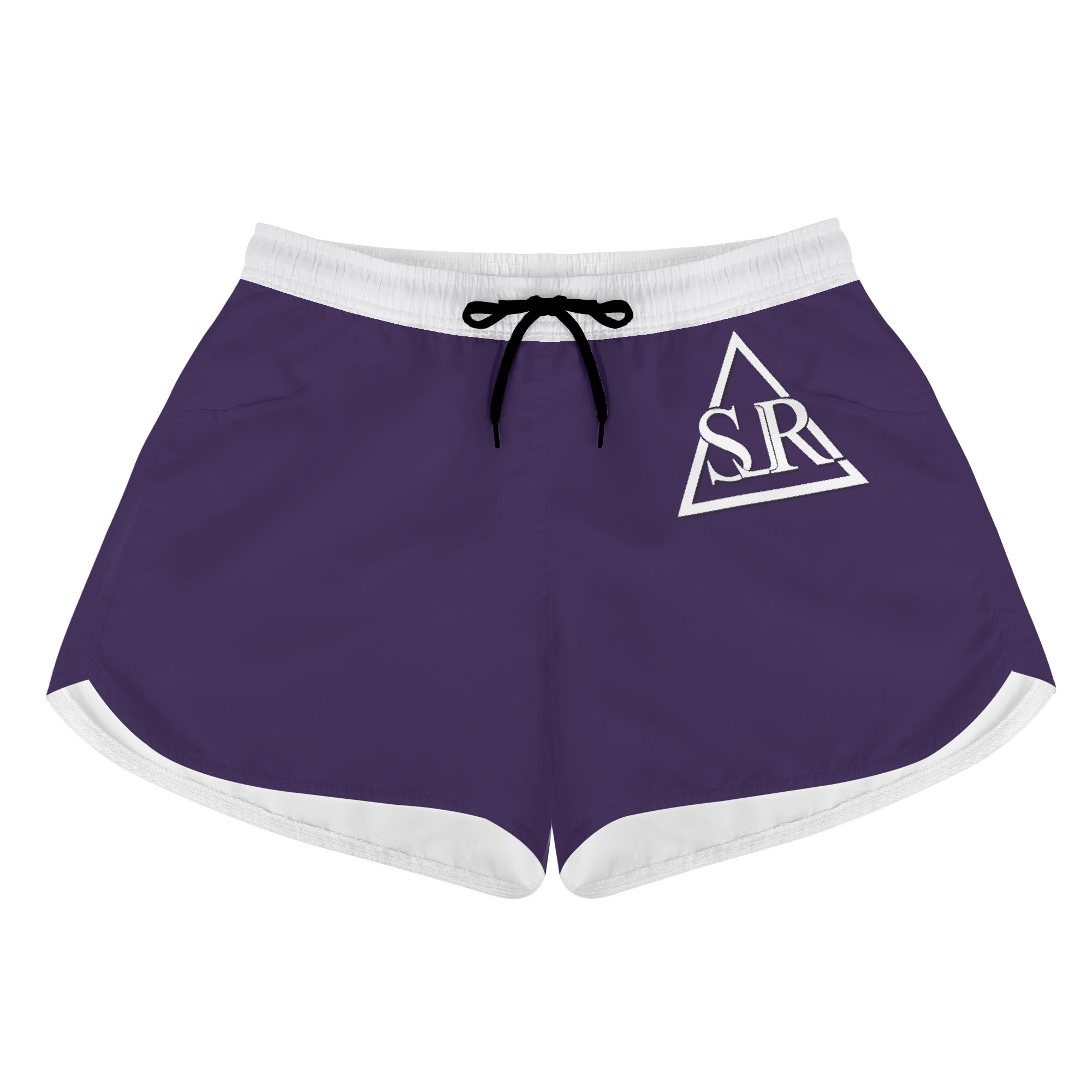 SLR NAVY BLUE/WHITE Women's Beach Shorts