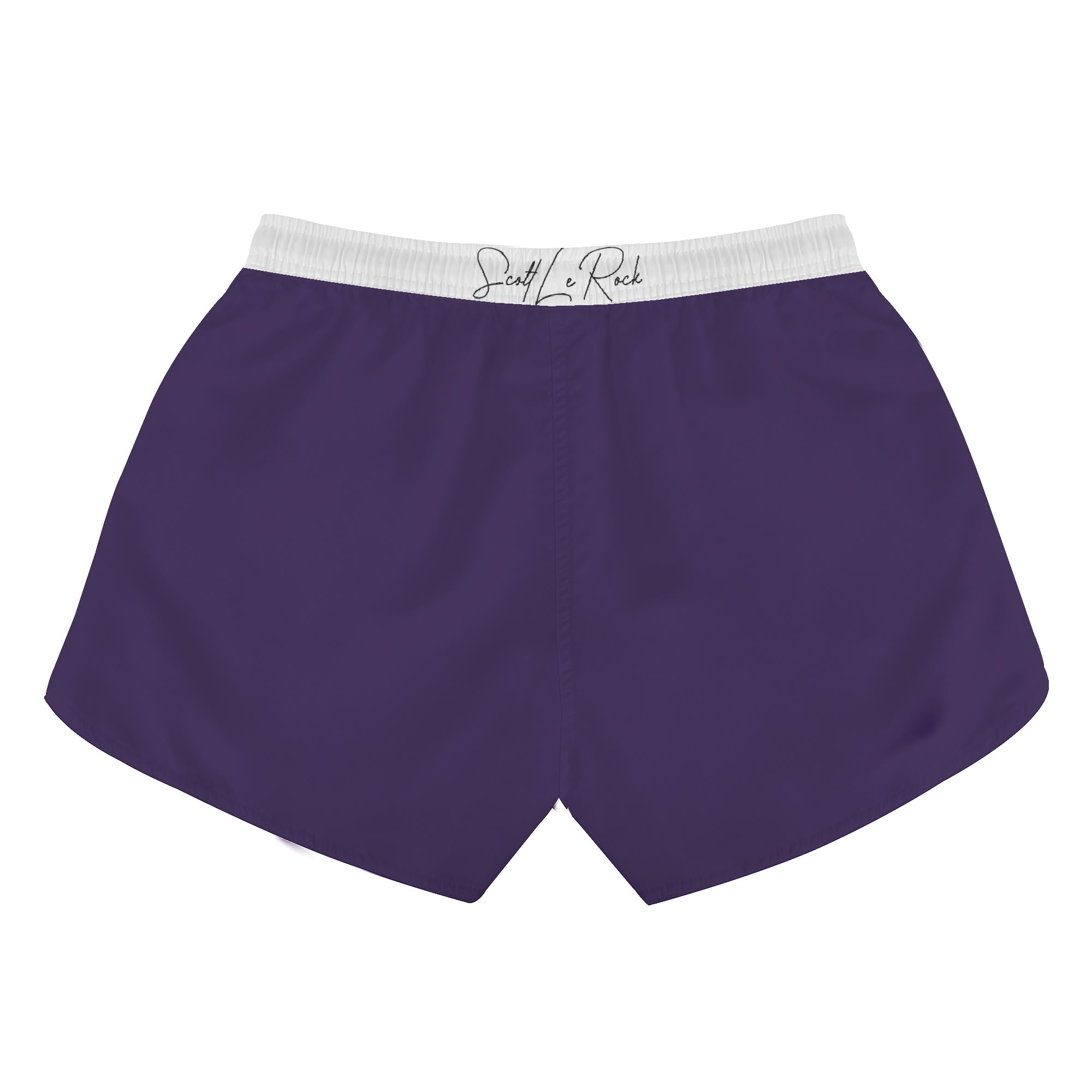 SLR NAVY BLUE/WHITE Women's Beach Shorts - Image 2