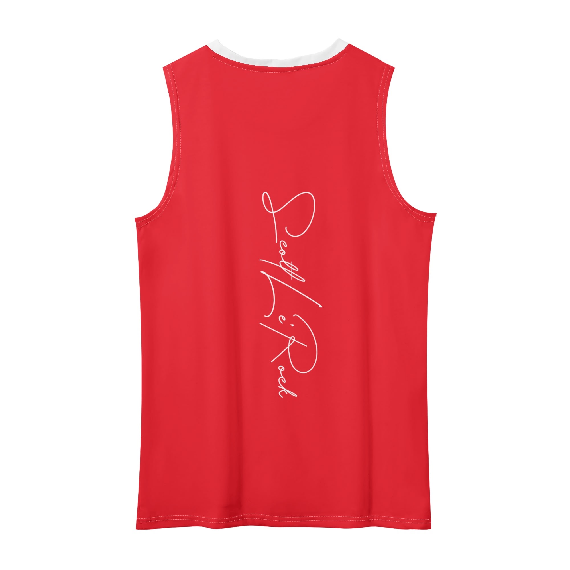 SLR Men's RED Muscle T-Shirt - Image 2