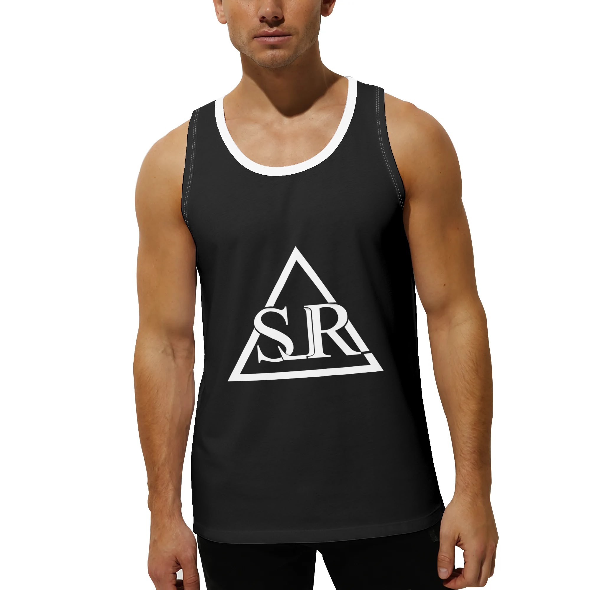 SLR Men's BLACK Muscle T-Shirt - Image 3