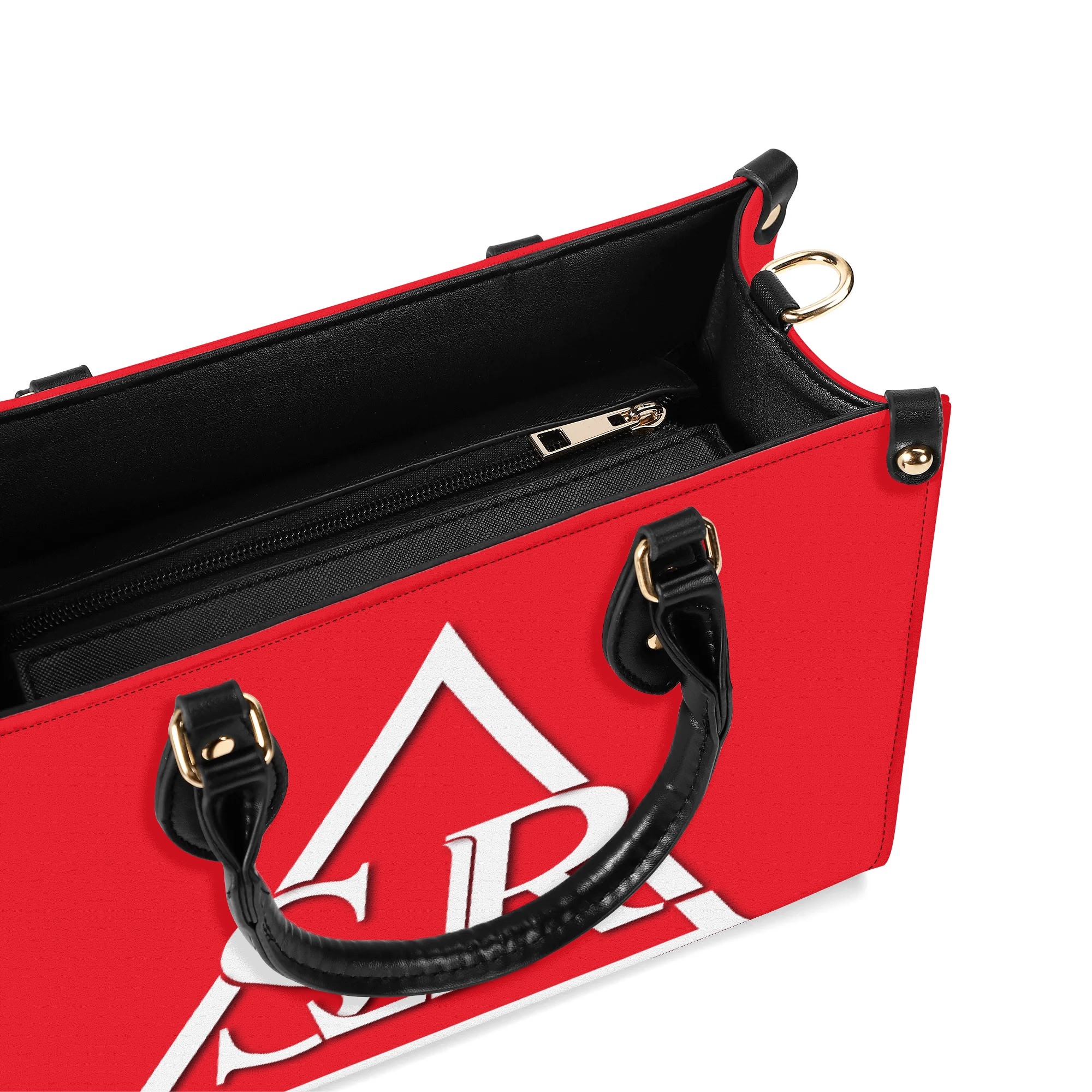 SLR WOMEN'S RED LEATHER SCOTT BAG - Image 10