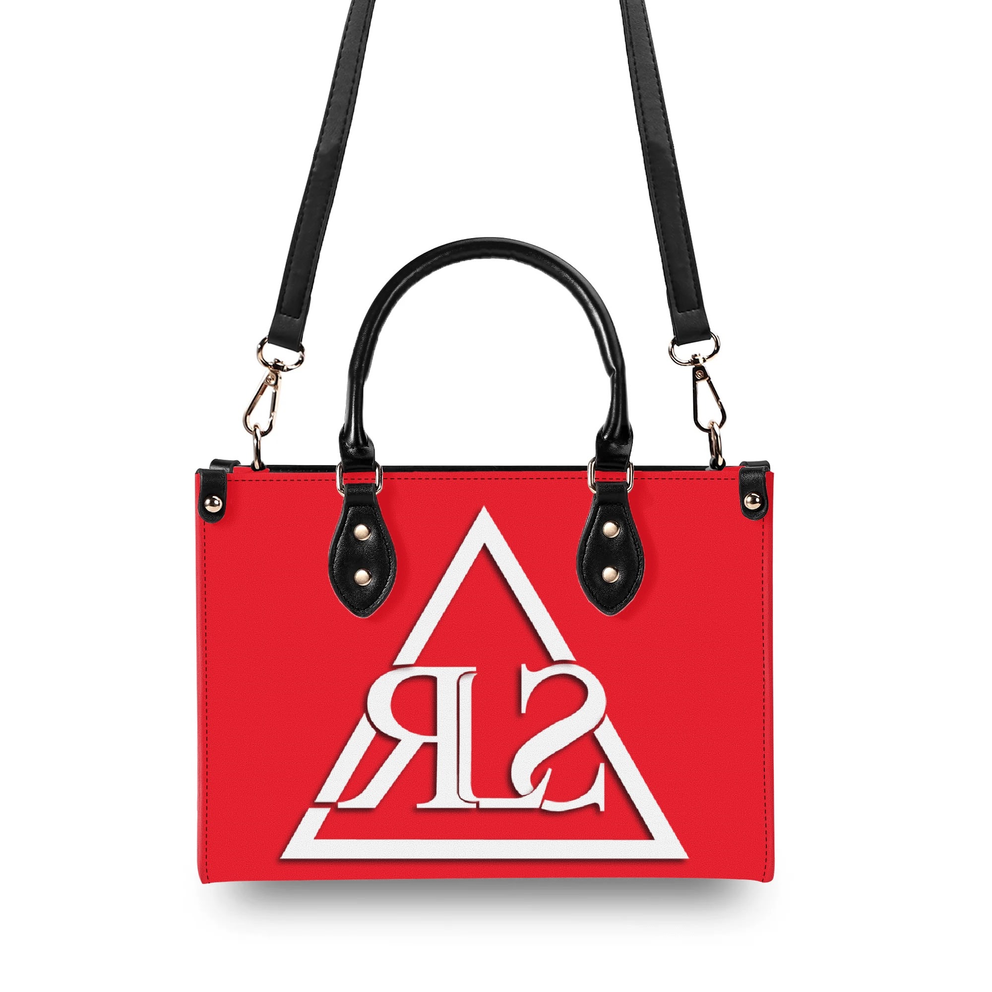 SLR WOMEN'S RED LEATHER SCOTT BAG - Image 2