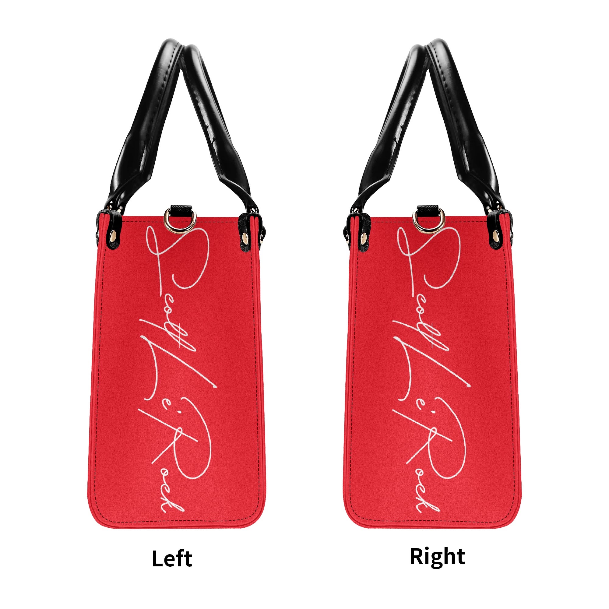 SLR WOMEN'S RED LEATHER SCOTT BAG - Image 3