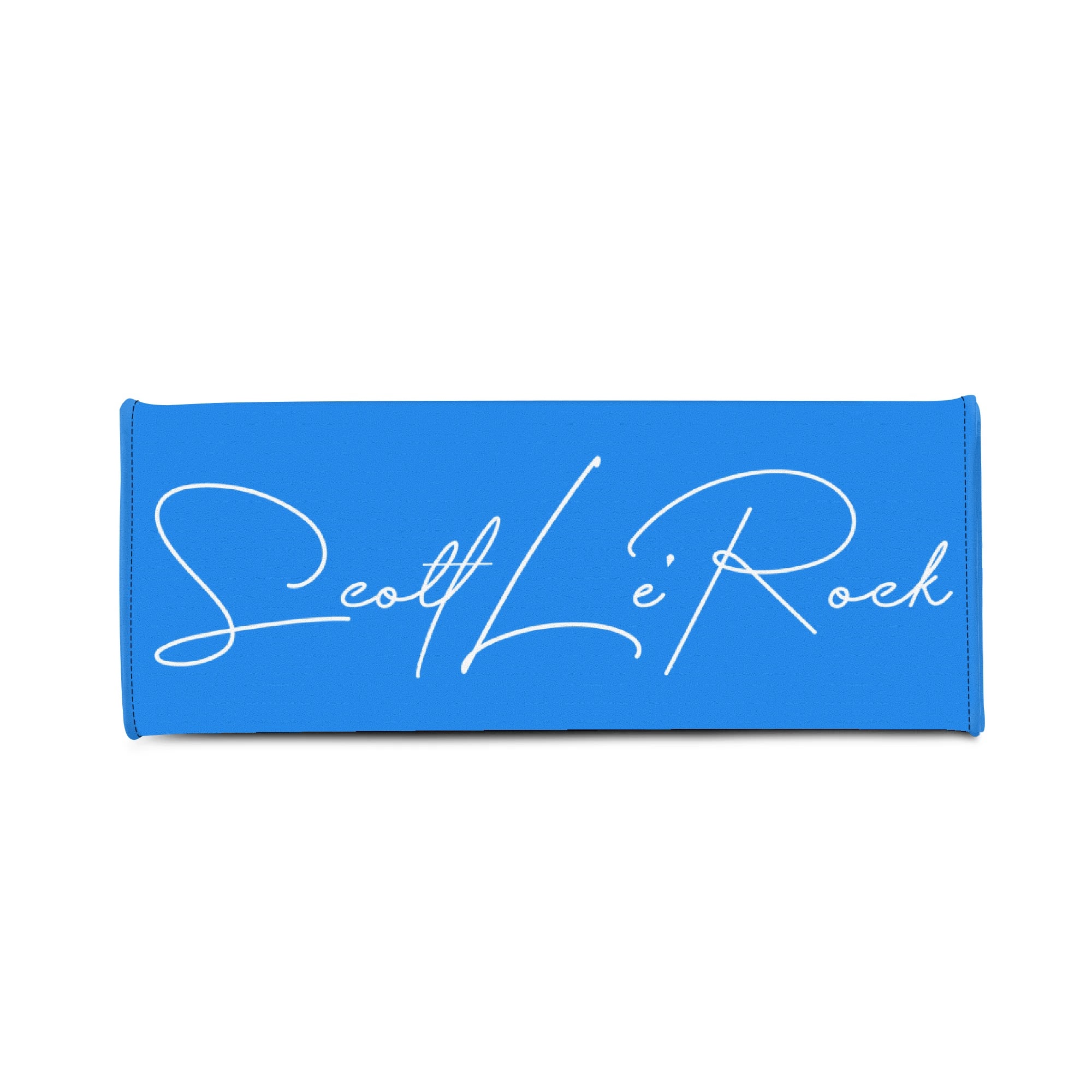 SLR WOMEN'S POWDER BLUE LEATHER SCOTT BAG - Image 4
