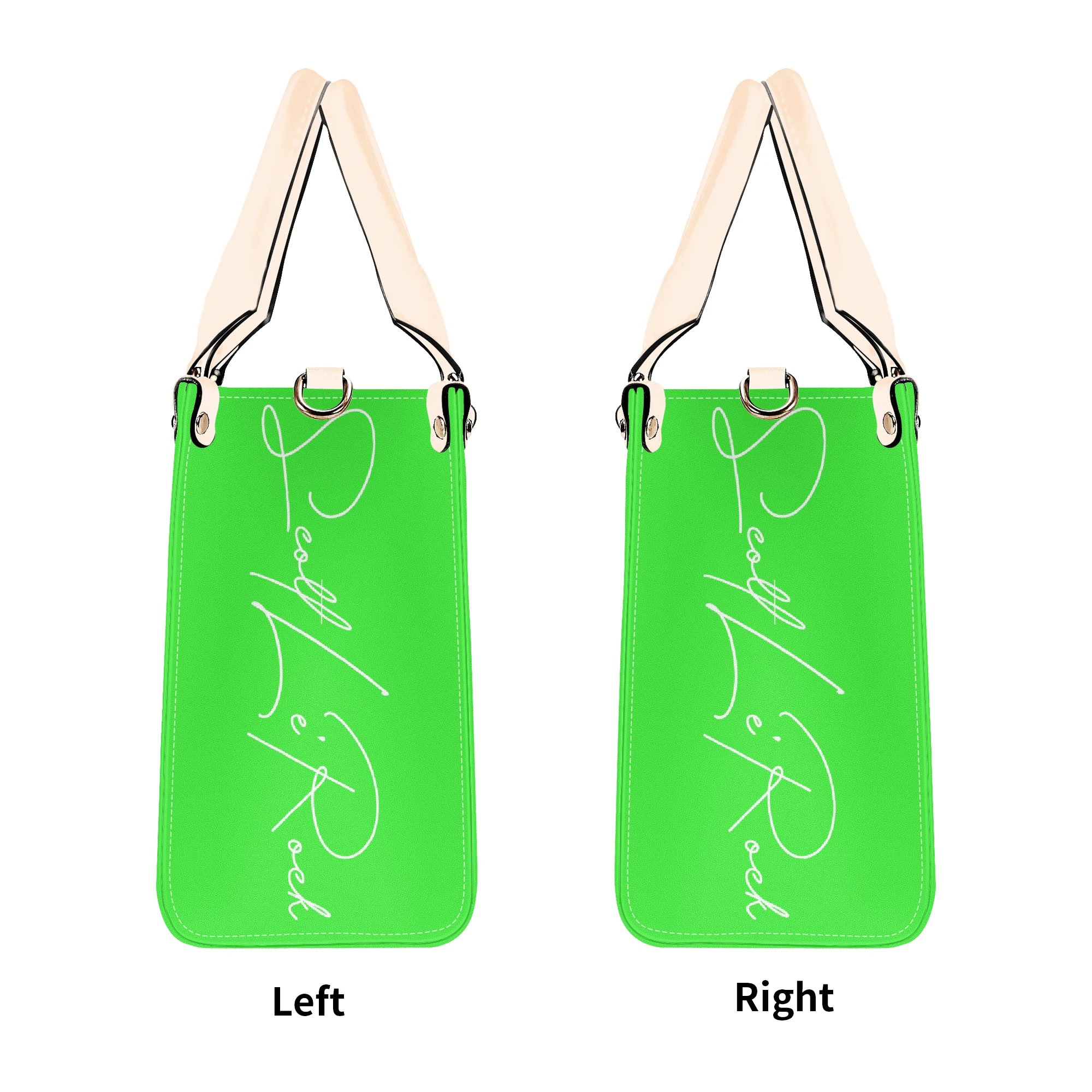 SLR WOMEN'S LIME GREEN LEATHER SCOTT BAG - Image 15
