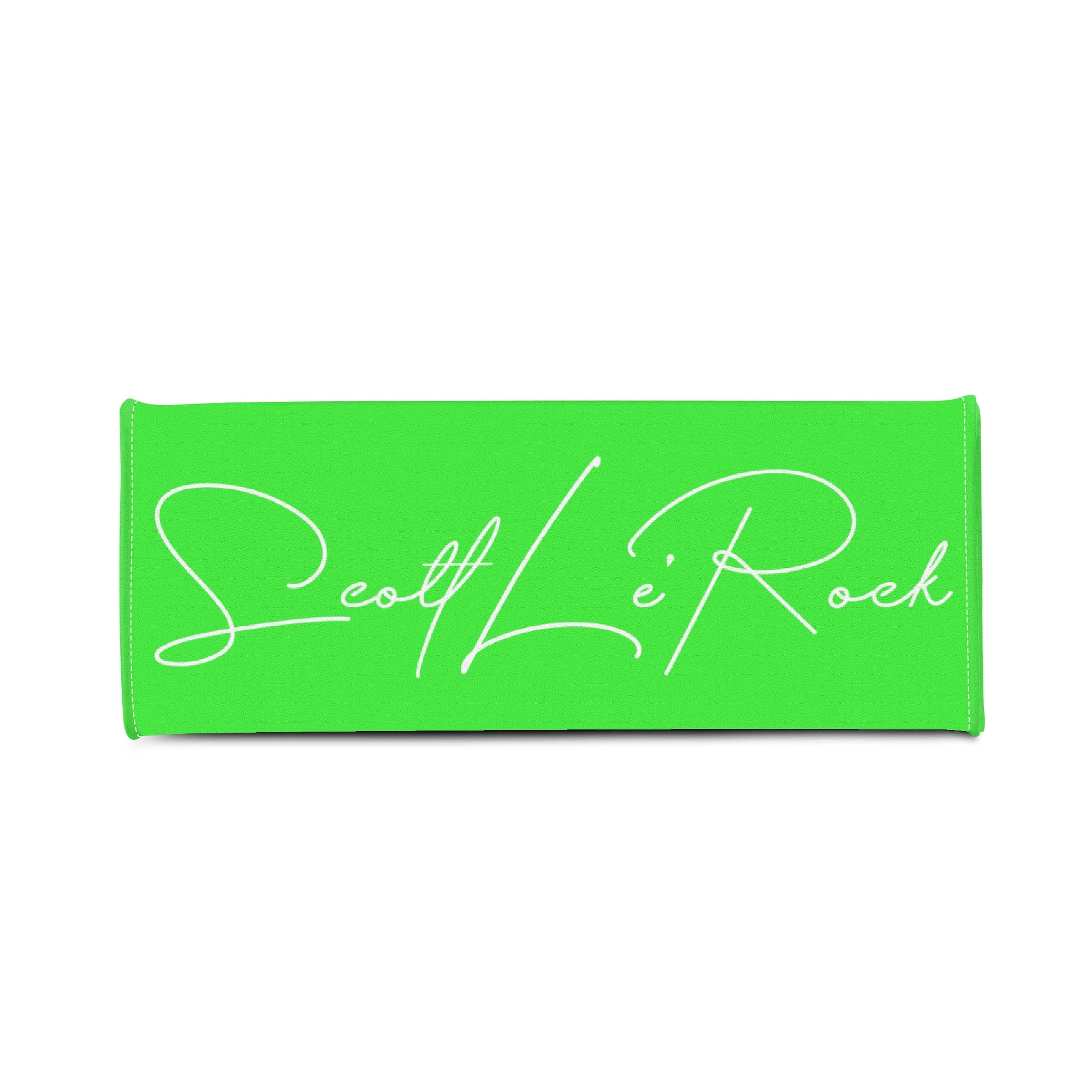 SLR WOMEN'S LIME GREEN LEATHER SCOTT BAG - Image 16