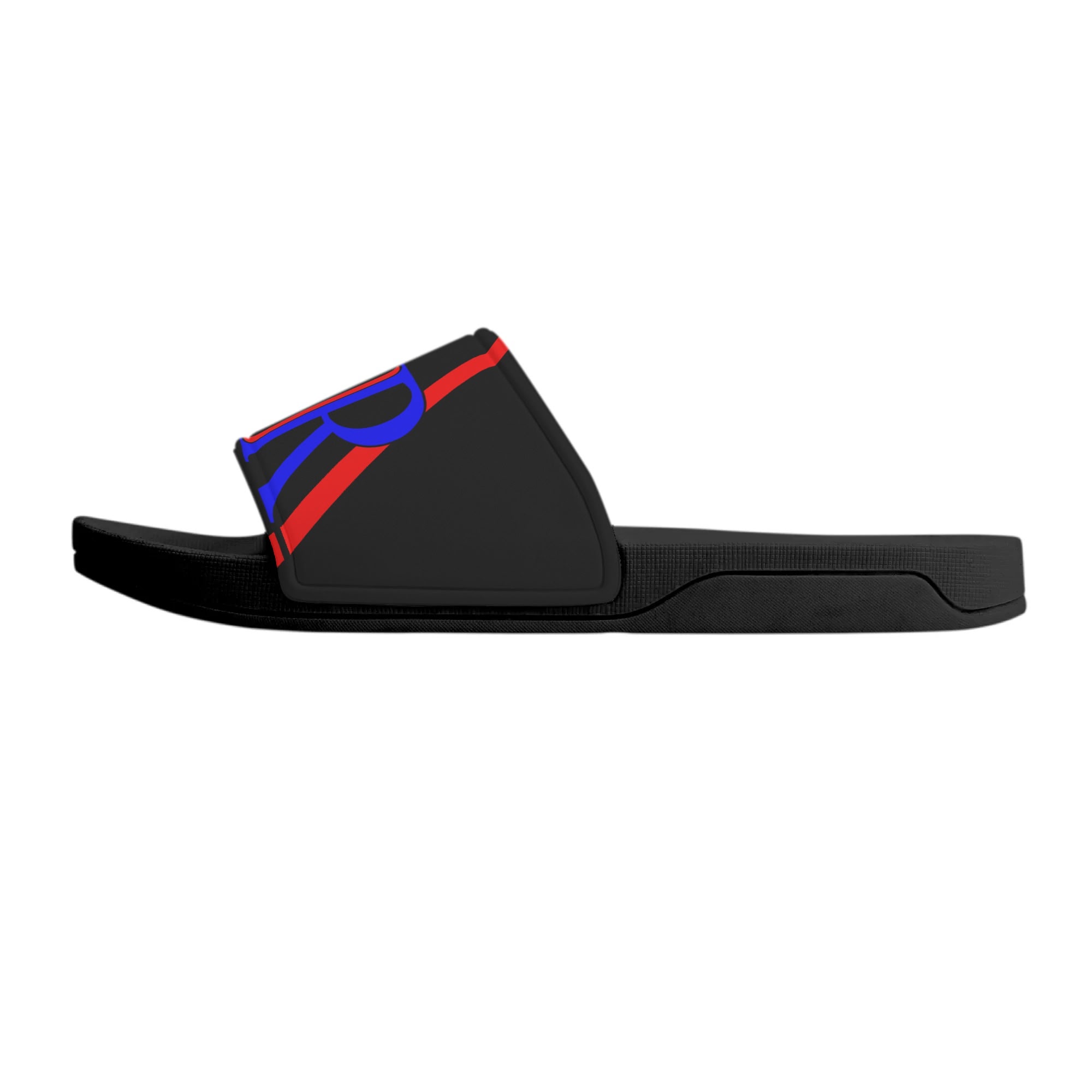 SLR Men's ALL BLACK AMERICAN Sandals - Image 3