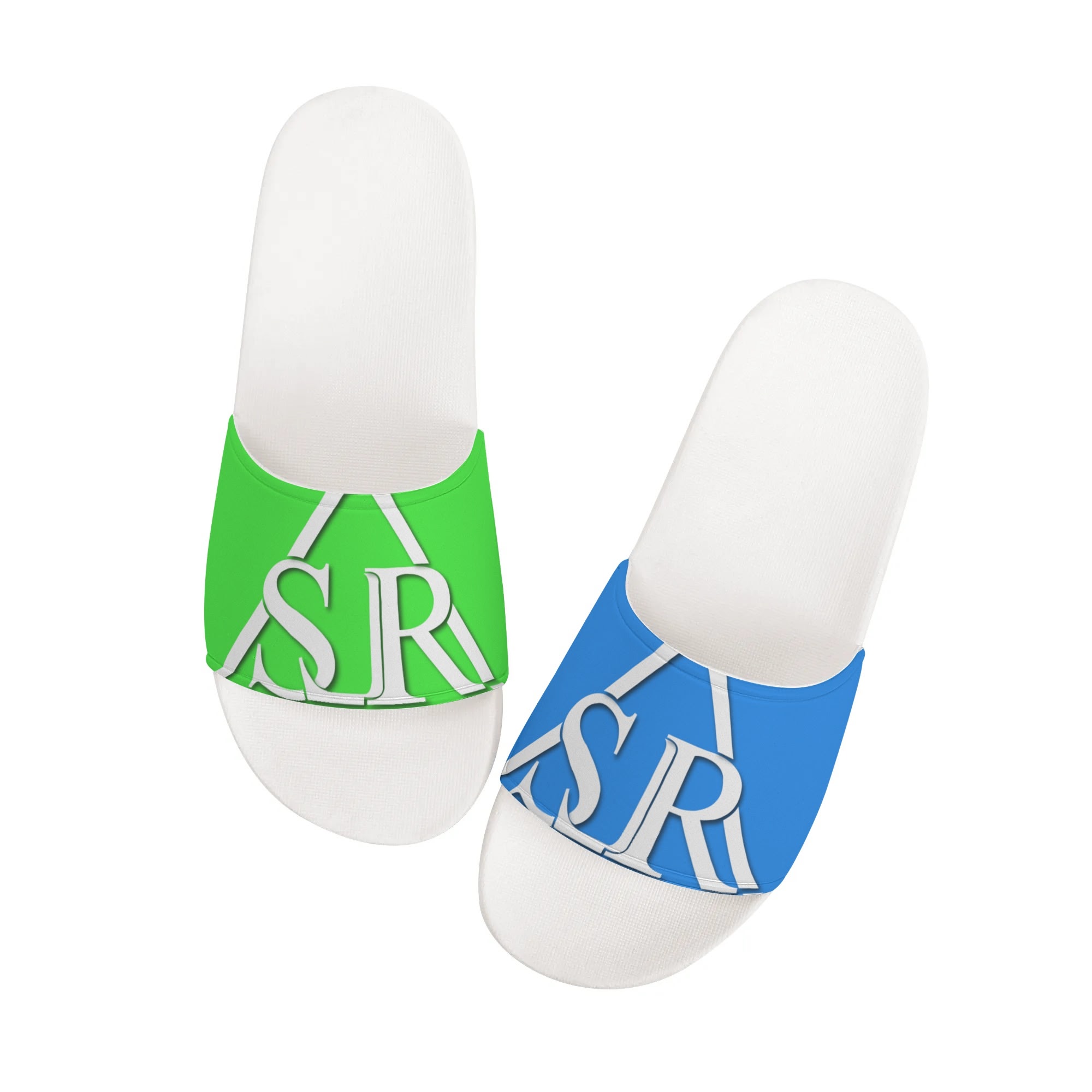 SLR Women's LIME GREEN/ROYAL BLUE Sandals