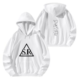 SLR WHITE/BLACK TRI-ANGLE Men's HOODIE