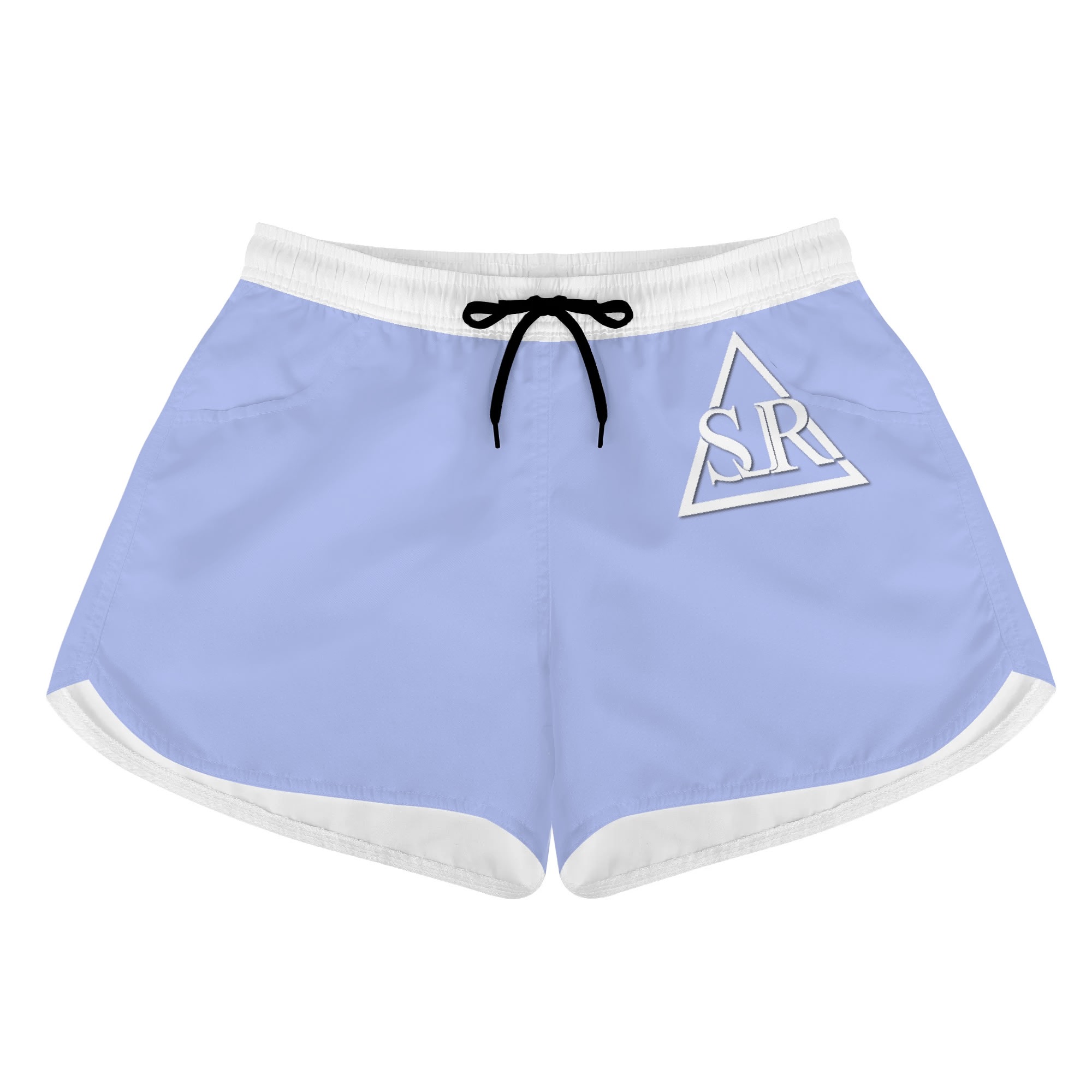 SLR SKY BLUE/WHITE Women's Beach Shorts