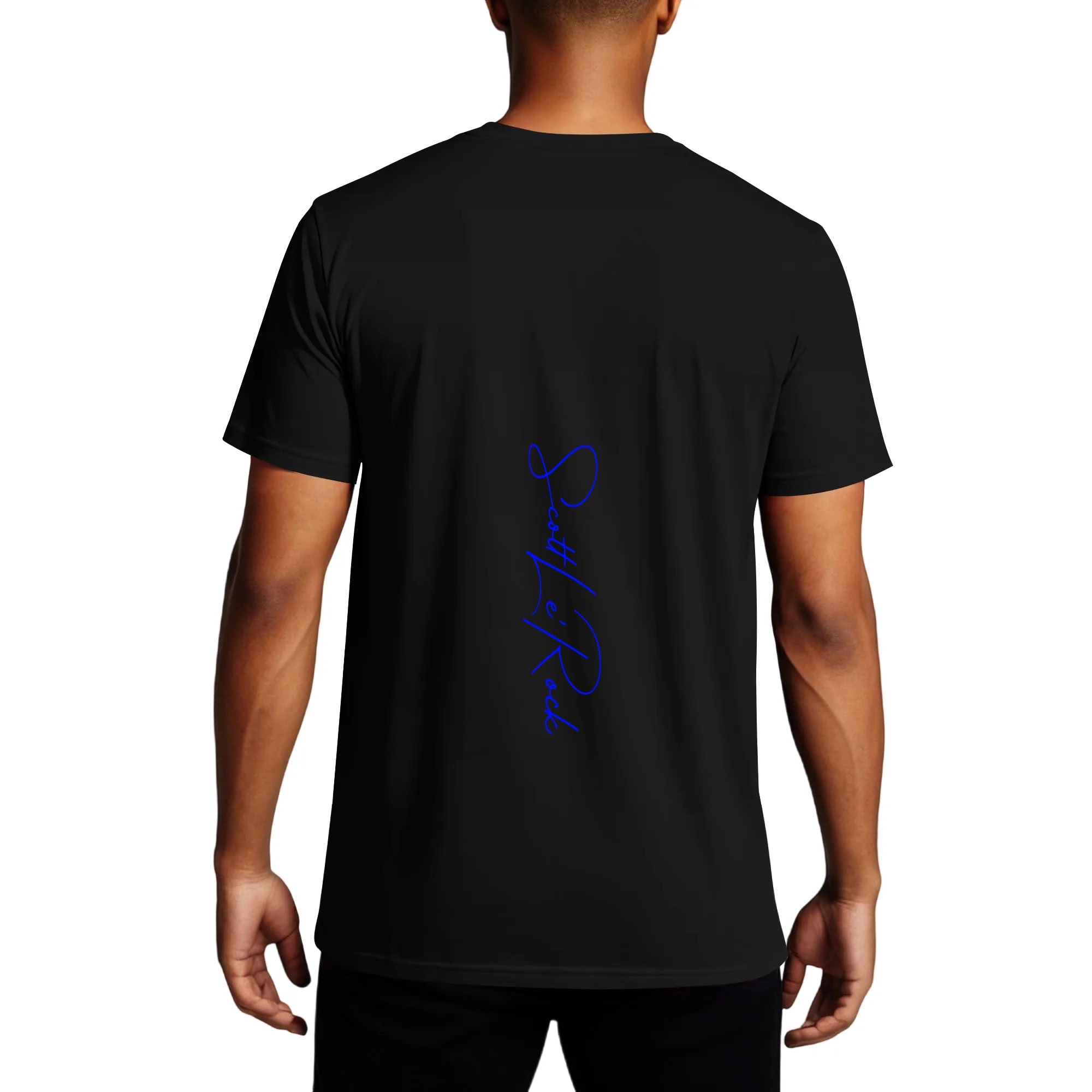 SLR RED/BLUE TRI-ANGLE men's T Shirt - Image 13
