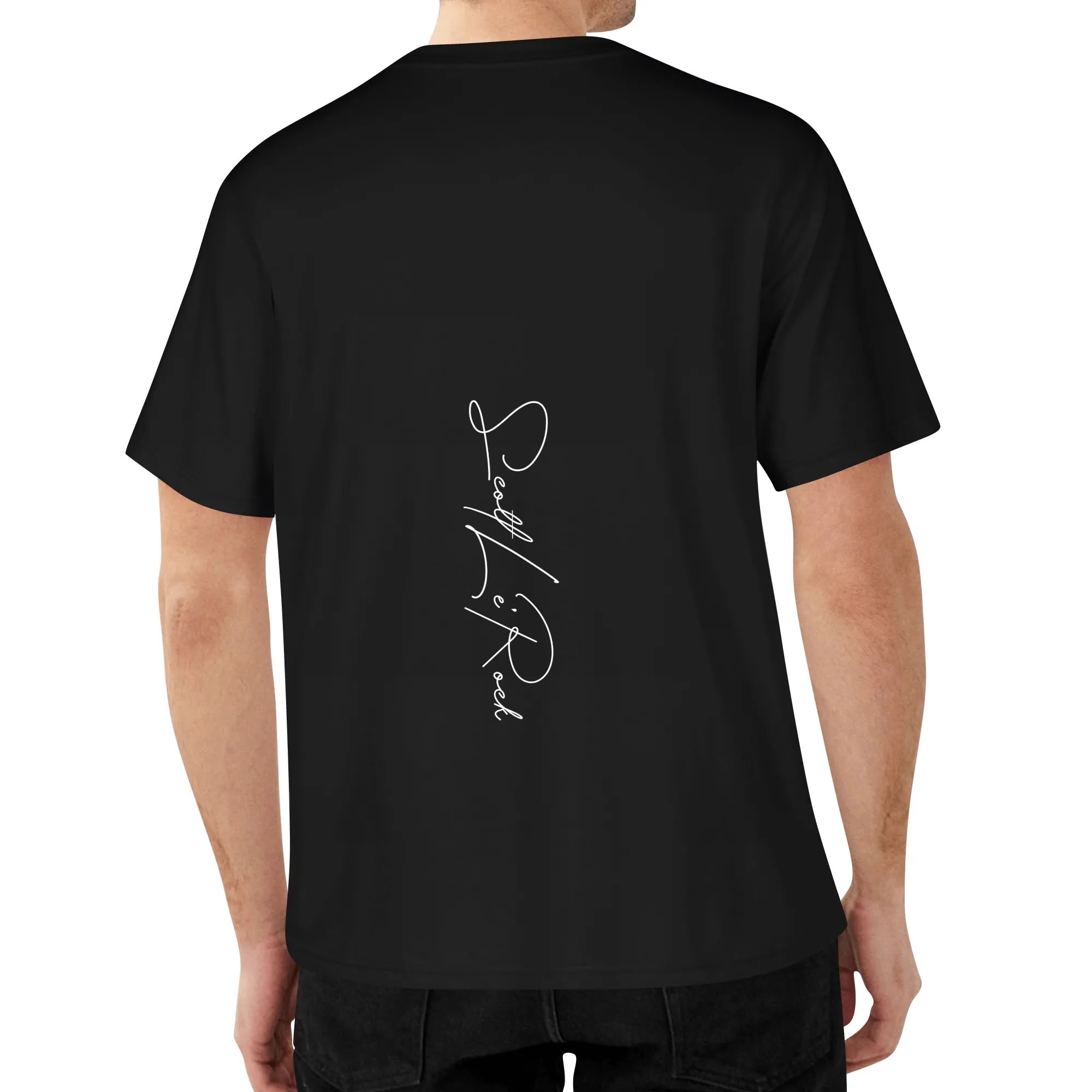 SLR GRAY/GOLD/BLUE TRI-ANGLE men's T Shirt - Image 5