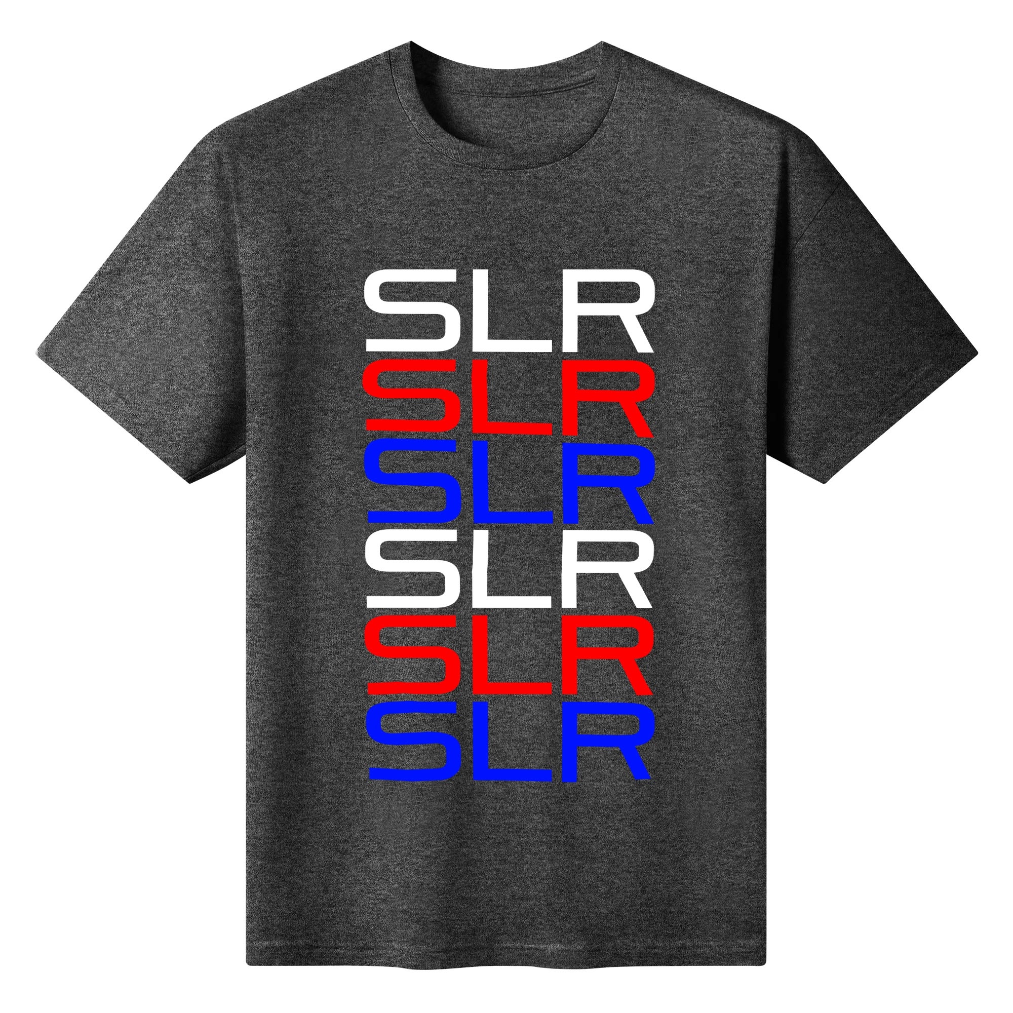 SLR AMERICAN COLOR WORD men's T Shirt - Image 9