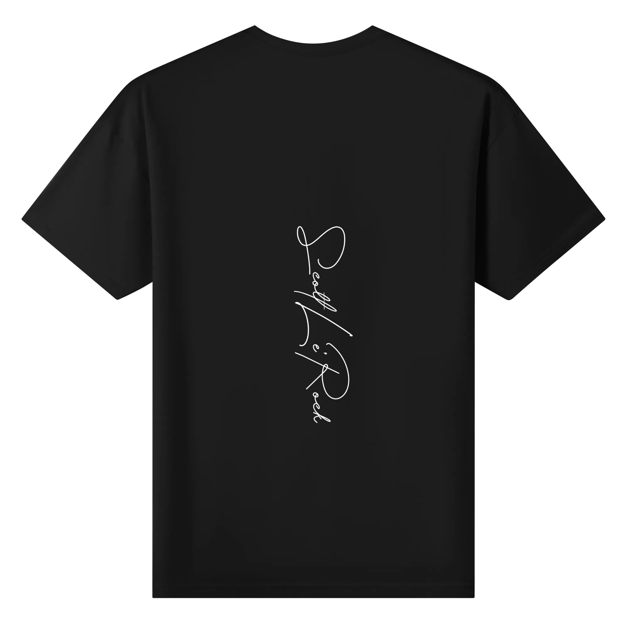 SLR BLUE/GRAY WORD men's T Shirt - Image 3